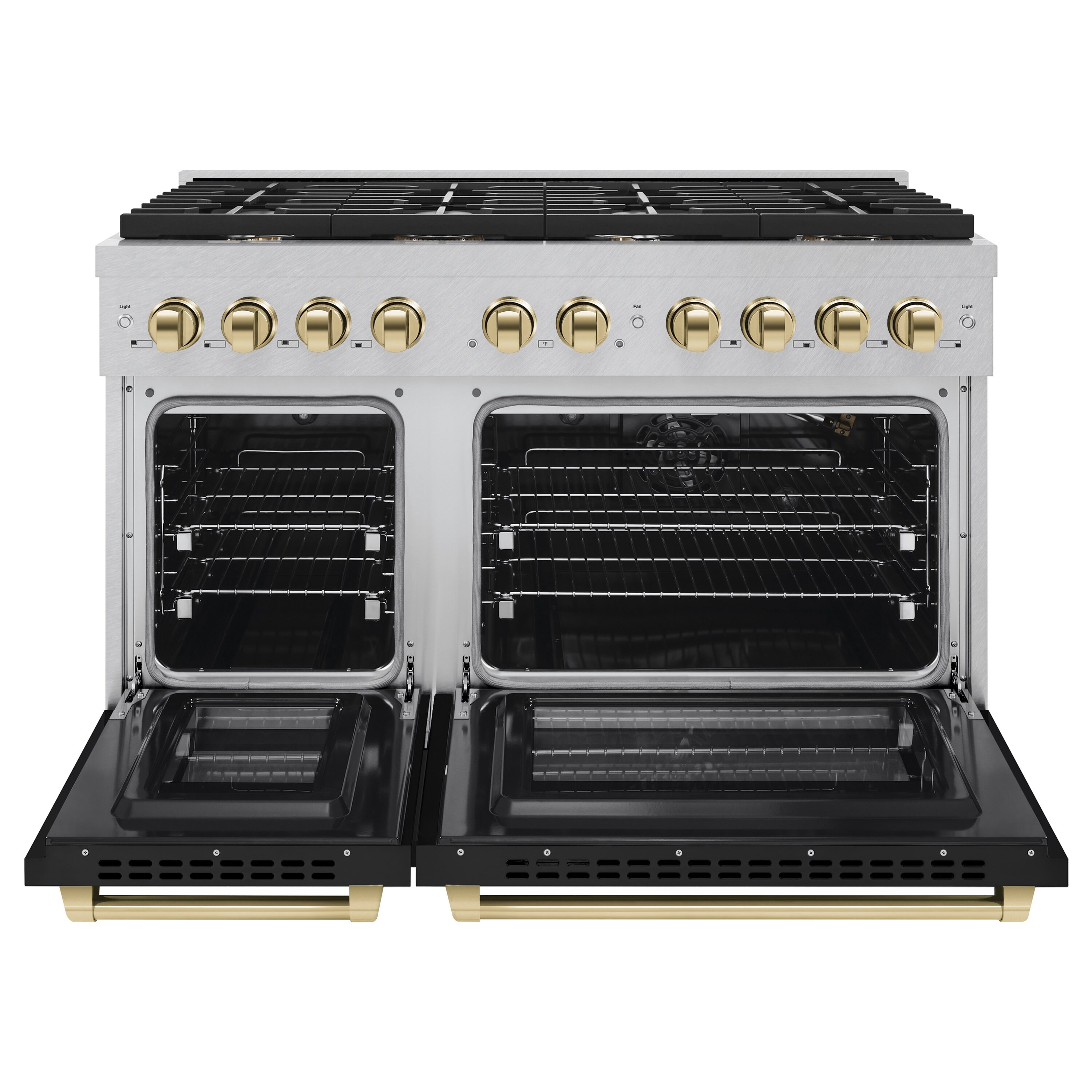 ZLINE KITCHEN & BATH SGRSZ-BLM-48-G Double-Oven-Gas-Ranges - View #3