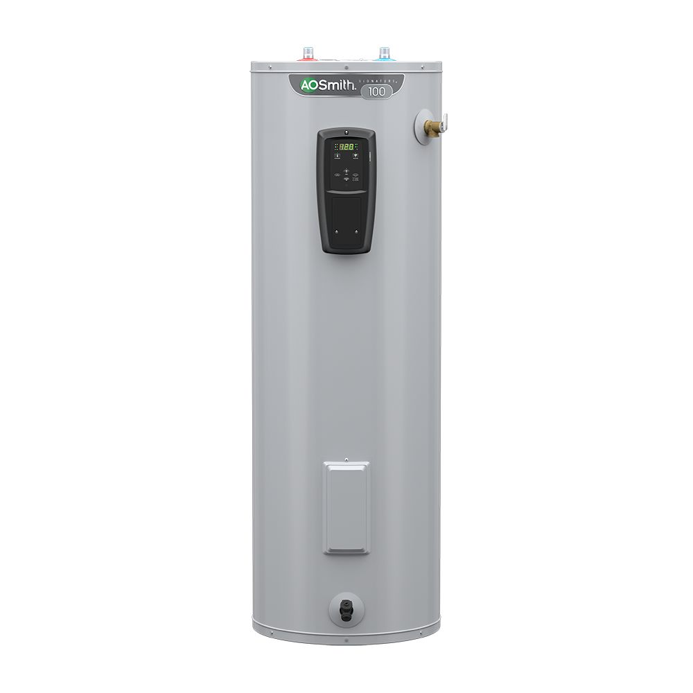 A.O. Smith Signature Premier 50-Gallons Tall 12-year Limited Warranty  5500-Watt Double Element Smart Electric Water Heater at
