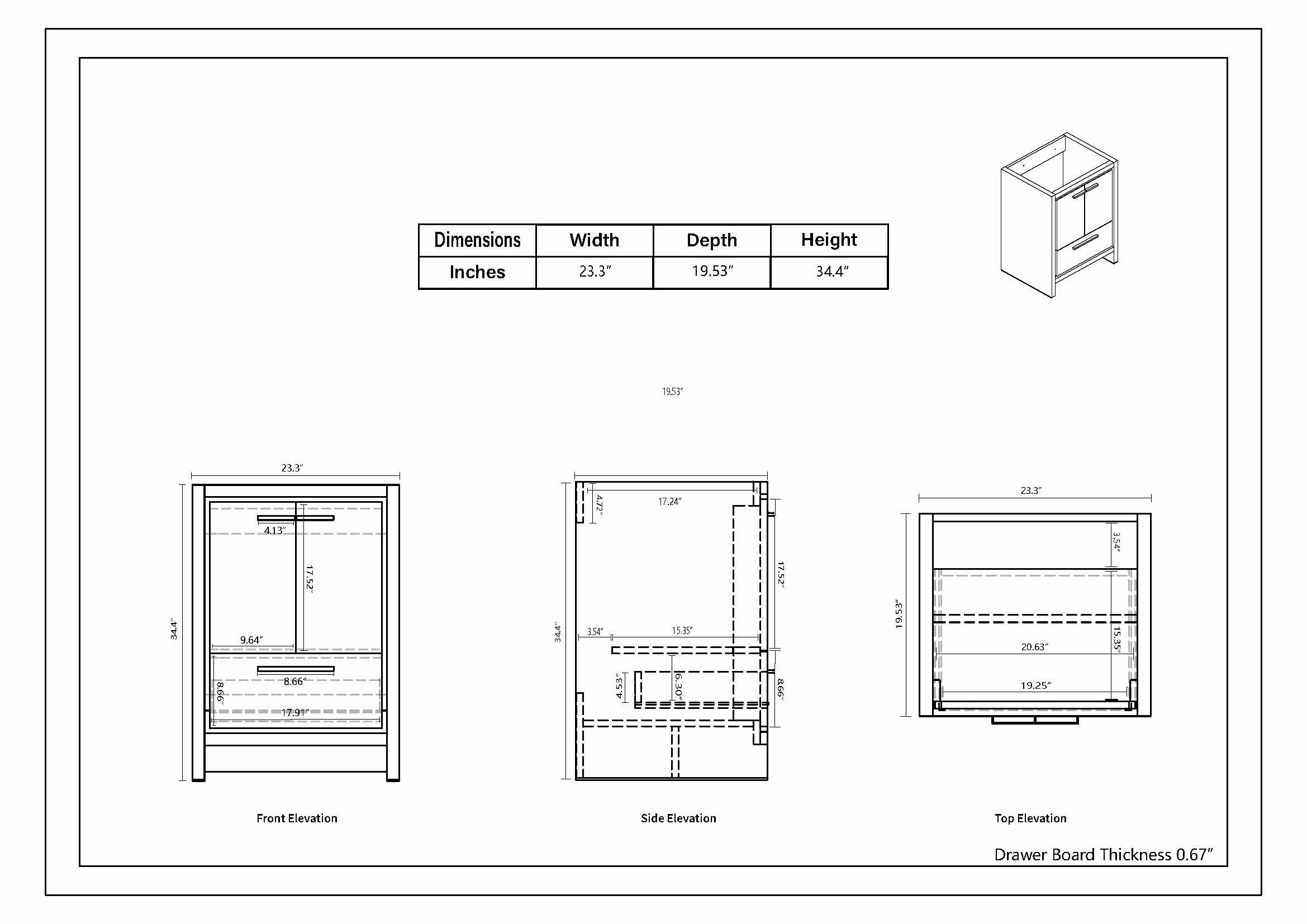 Moreno Bath MD624RW Bath-Vanity-Combo - View #8