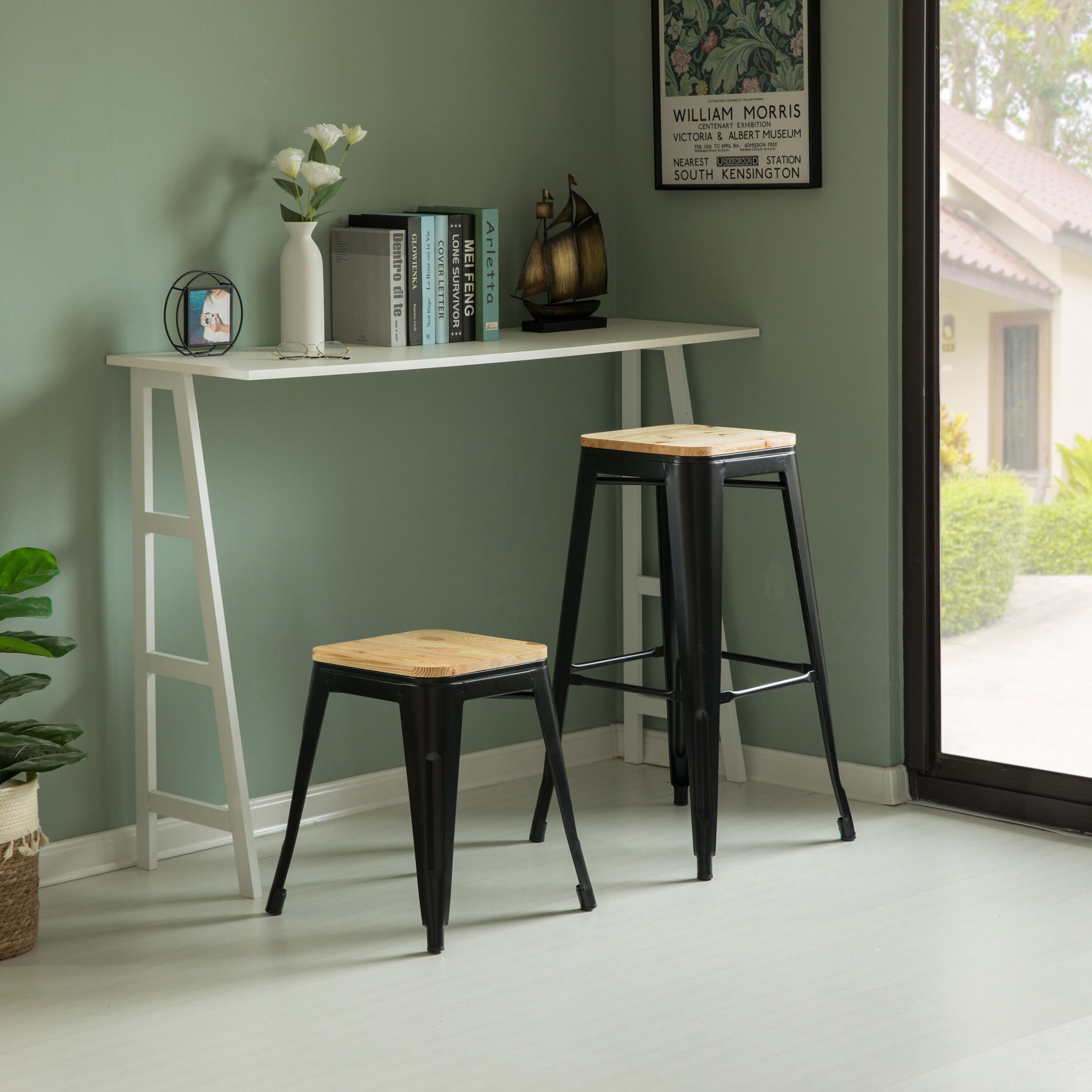 Vintiquewise QI004465.L stools - View #5