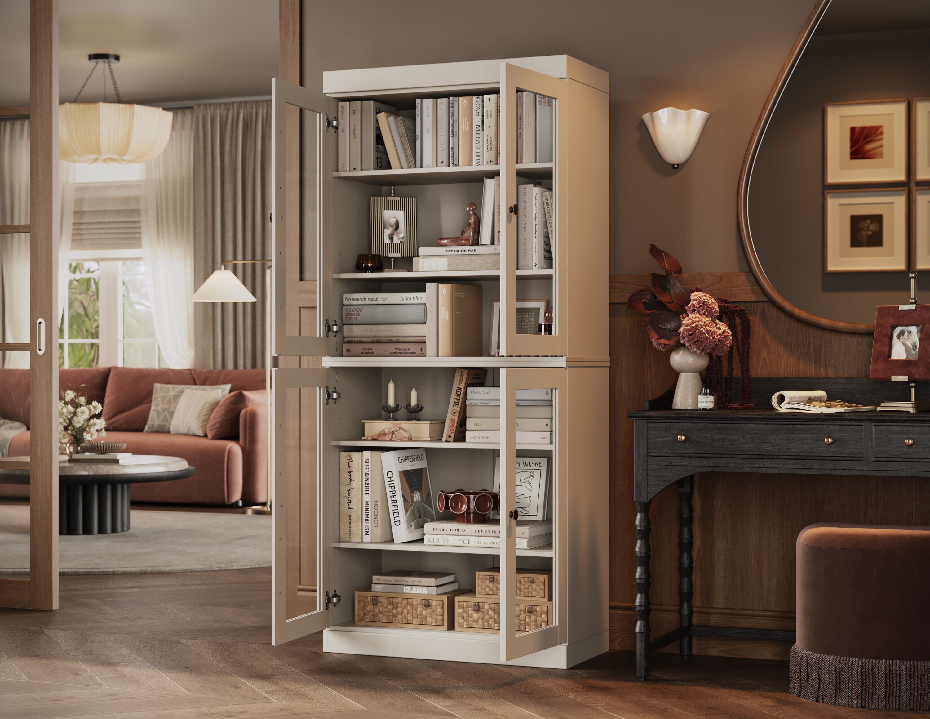 Palace Imports 988-17 bookcases - View #2