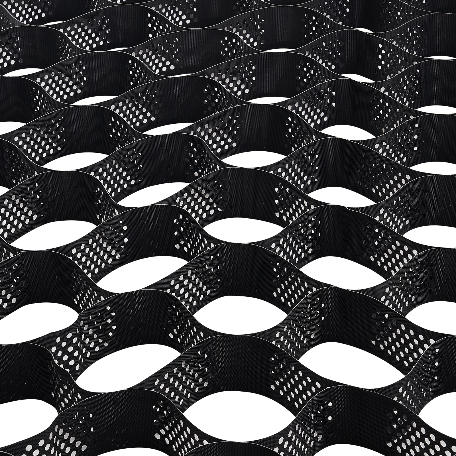 VEVOR TGGS22CM-H1000001V0 9.45-in L x 8.27-in W x 4-in H Rectangle Black Plastic Paver Pallet