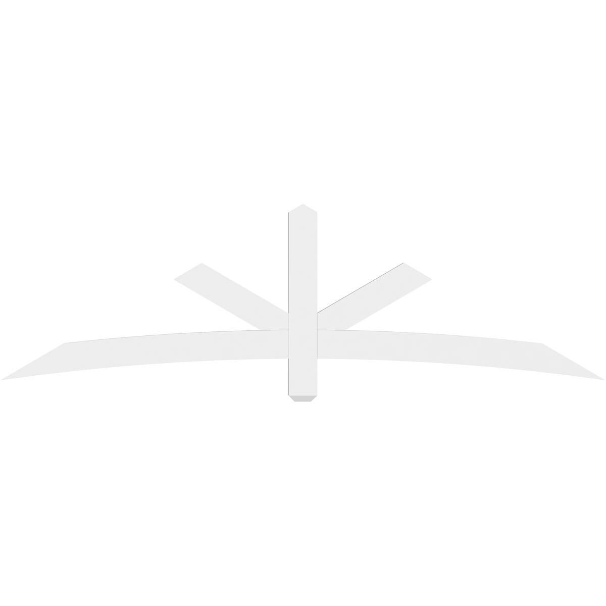 Ekena Millwork GBP084X25X0204ALB00 Exterior-Brackets-Braces - View #2