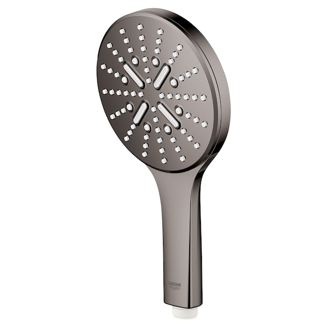 Bewust hek sneeuwman GROHE Hard Graphite Handheld Shower 1.75-GPM (6.6-LPM) in the Shower Heads  department at Lowes.com