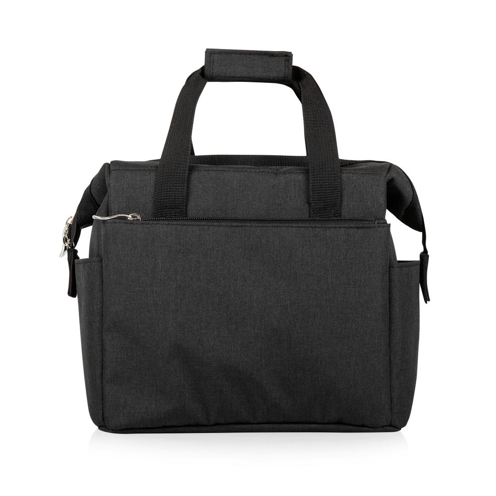 Picnic Time OTG Lunch Cooler - Black, Expandable Insulated Bag with ...