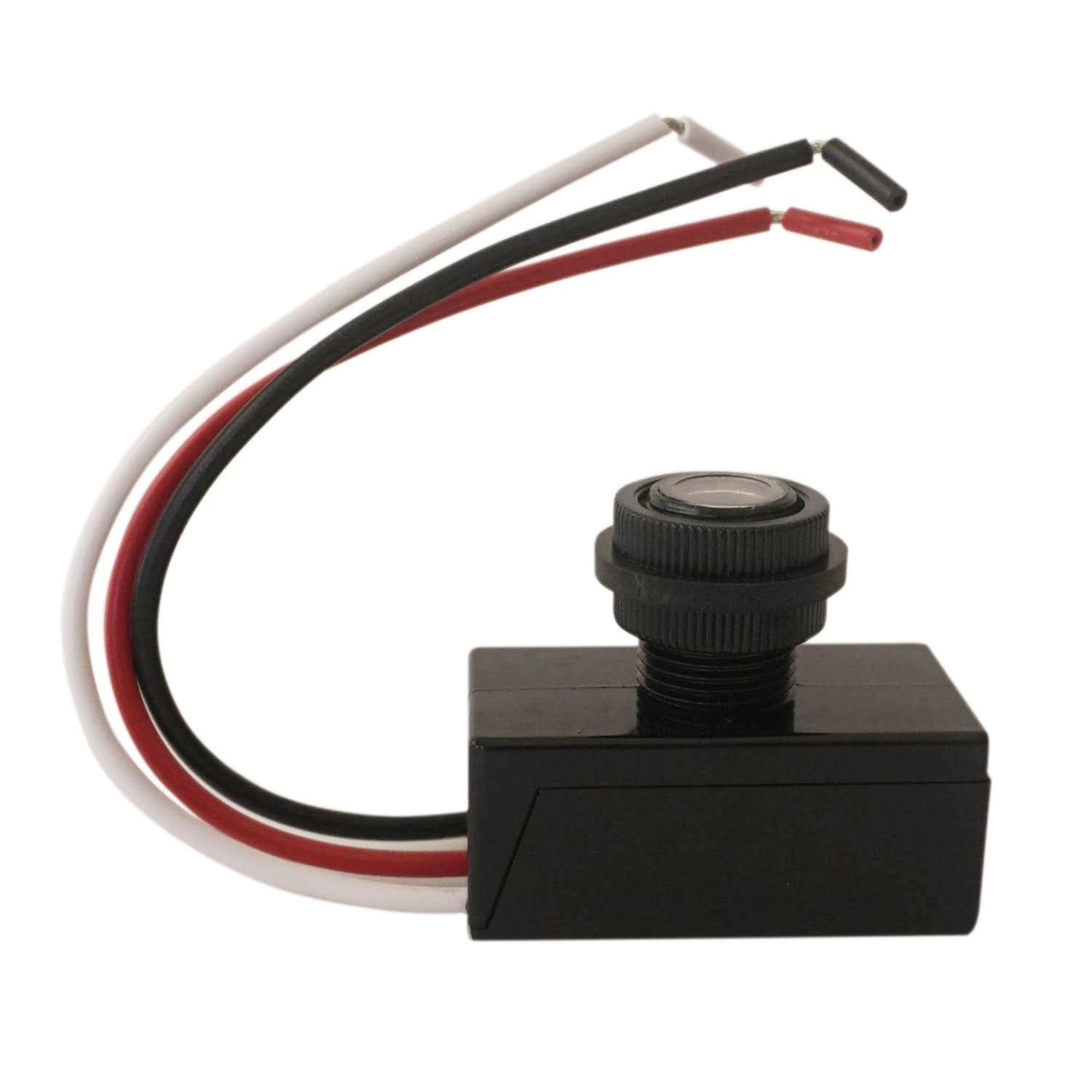 Lukvuzo  DC 8 to 50V Dusk to Dawn Light Switch Controller Photoelectric Sensor 5A Automatic Outdoor Lighting Sensor for LED Street Walkway Barn