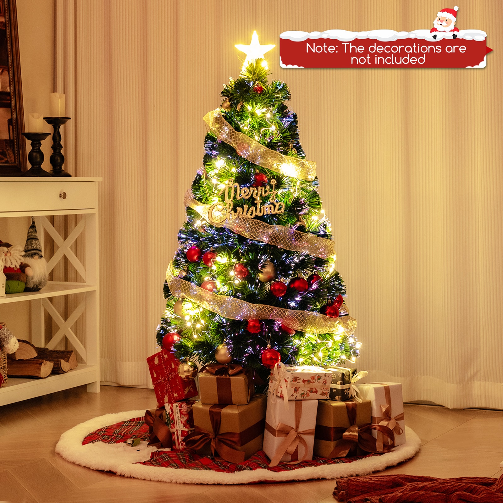 WELLFOR HYG23958US Artificial-Christmas-Trees - View #10