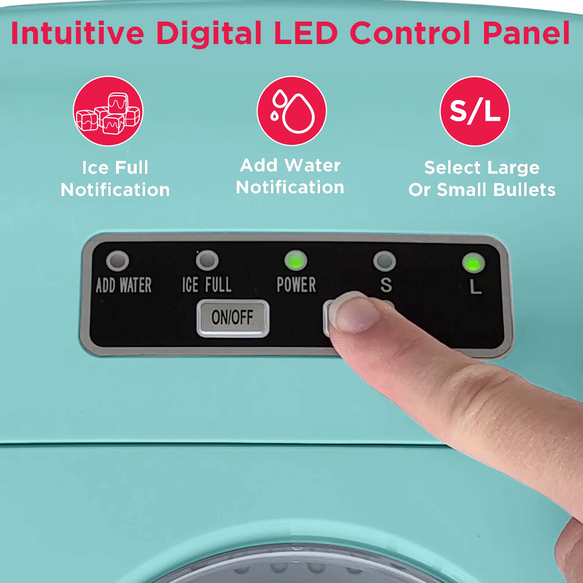 Frigidaire EFIC108-BLUE Ice-Makers - View #7