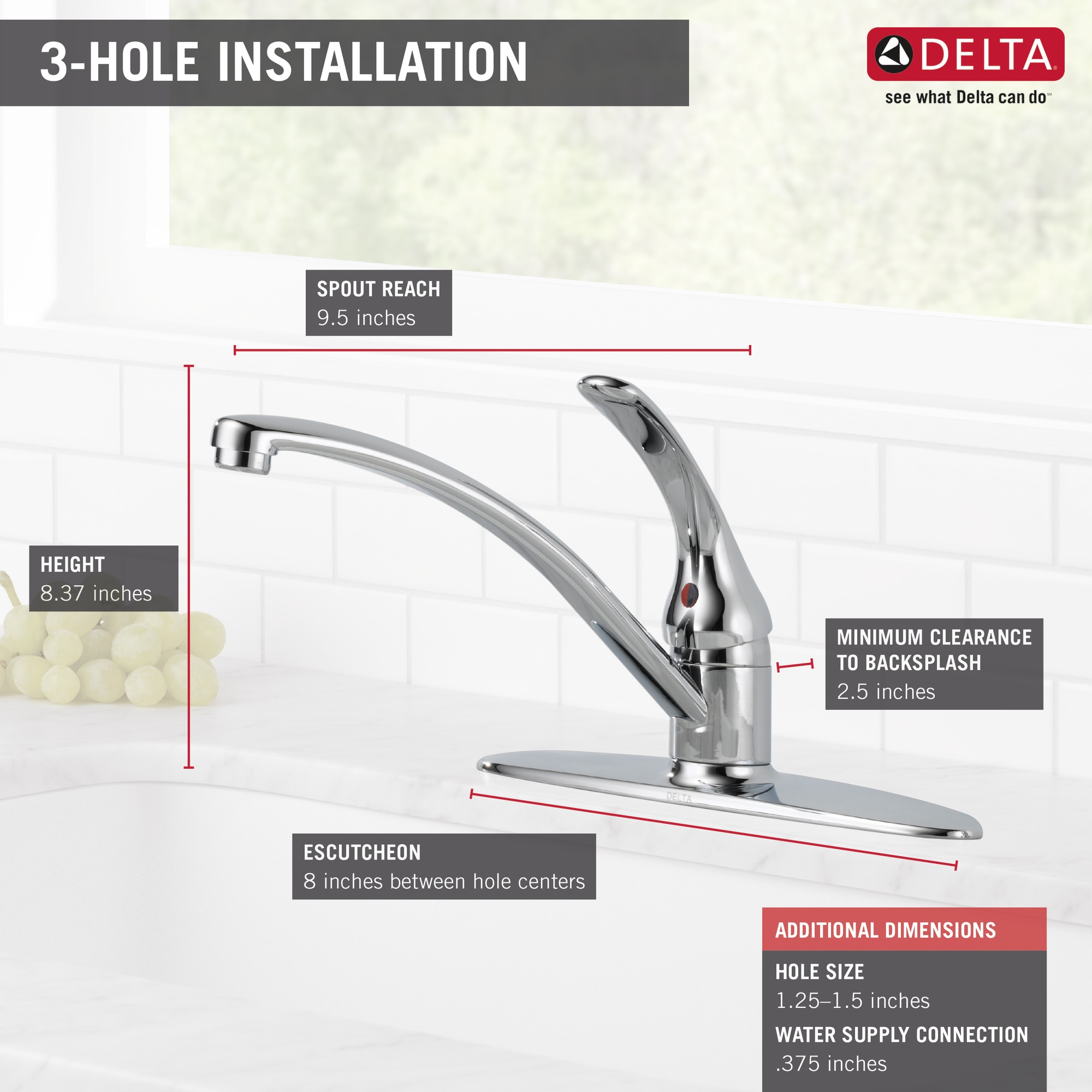 Delta B1310LF Kitchen-Faucets - View #3