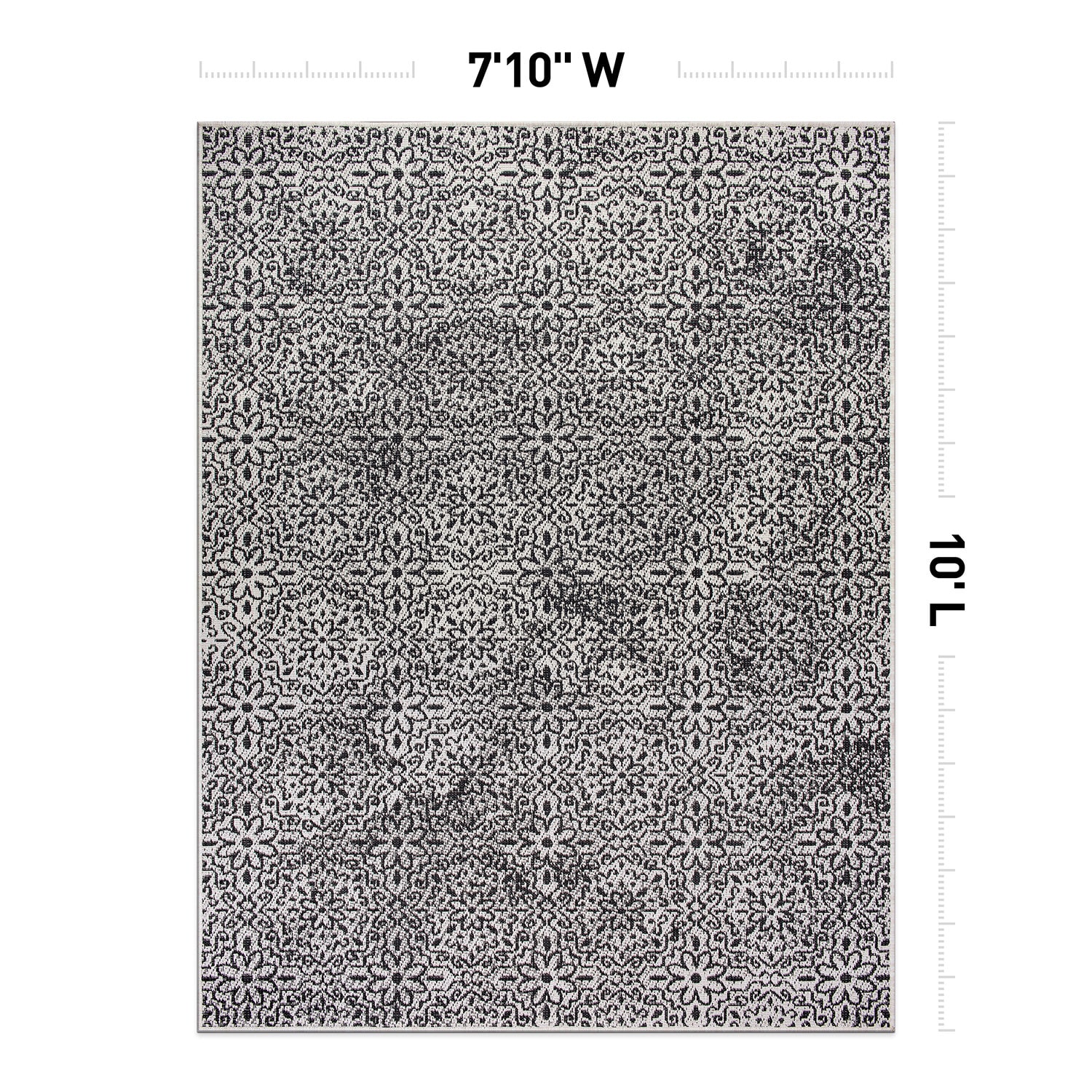 World Rug Gallery 4026GRAY8X10 rugs - View #2