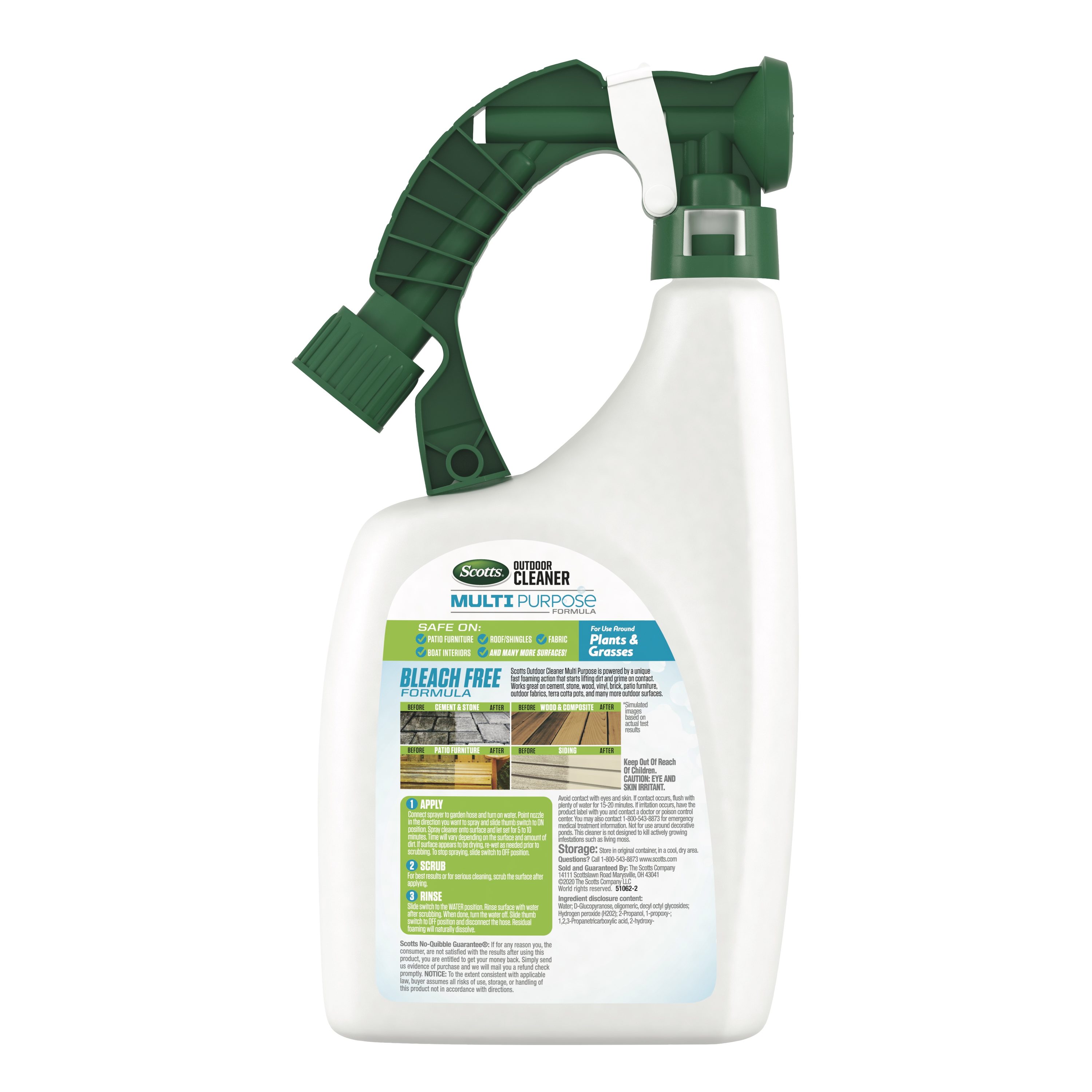 Outdoor Cleaner + OxiClean, 32-oz. Spray