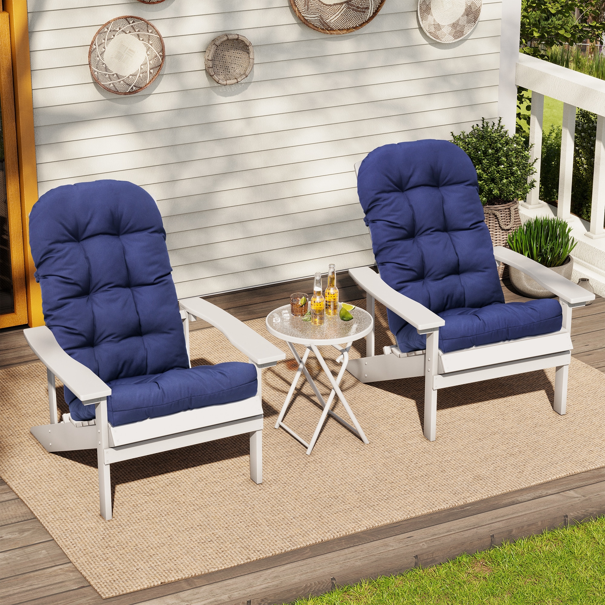 CloudFly CL-CU002NAV-1 Patio-Furniture-Cushions - View #10