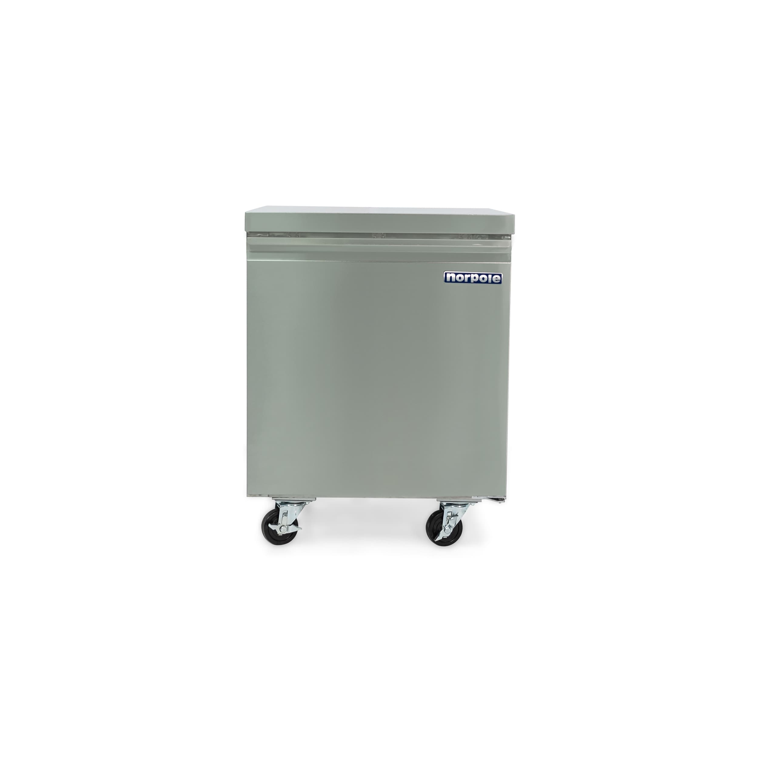 Norpole NP1F-27UC 6-Cu. Feet Upright Frost-free Commercial Freezer in Stainless Steel