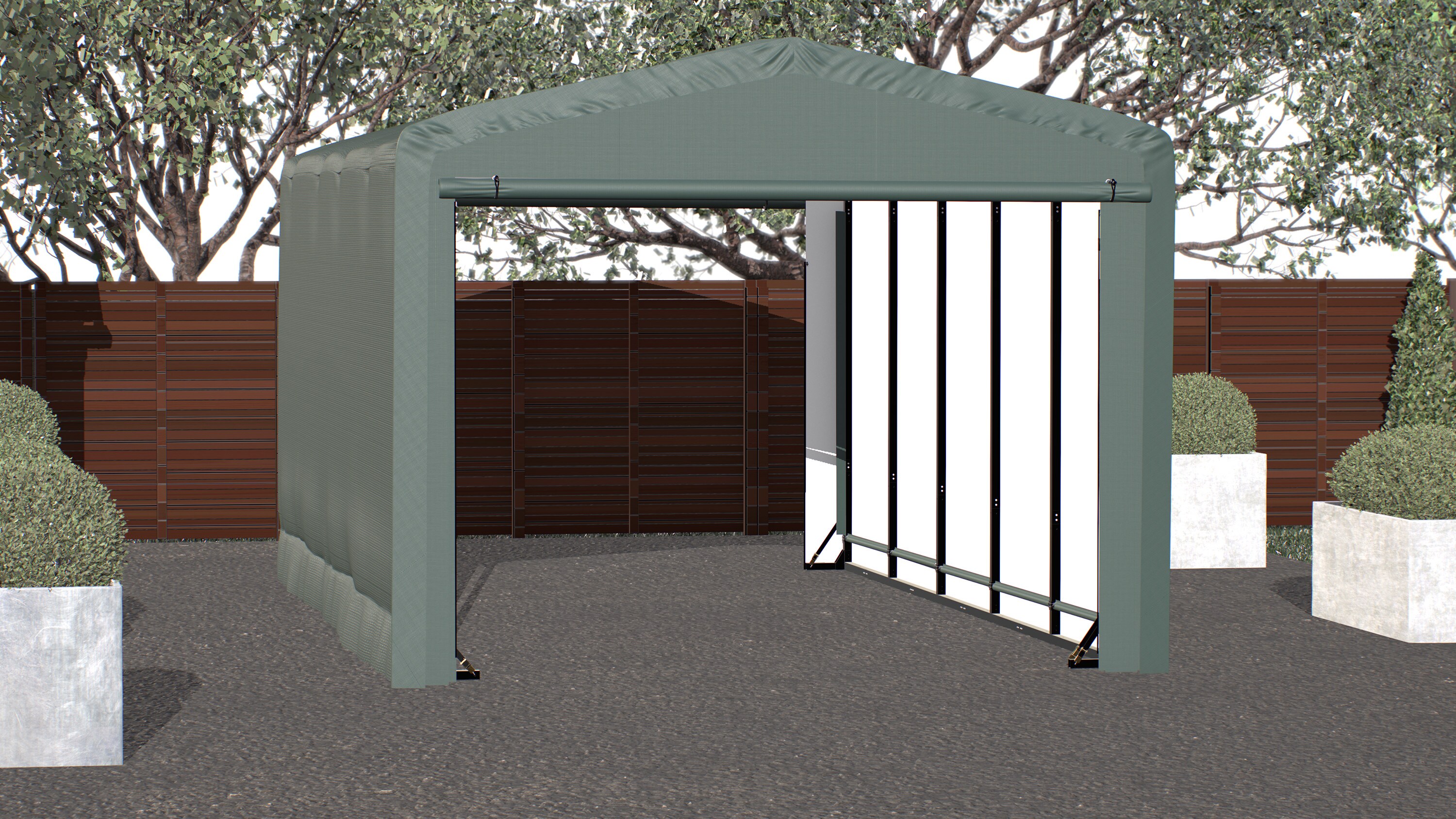 ShelterLogic SQAACC0104C01202310 Garage-Buildings - View #12