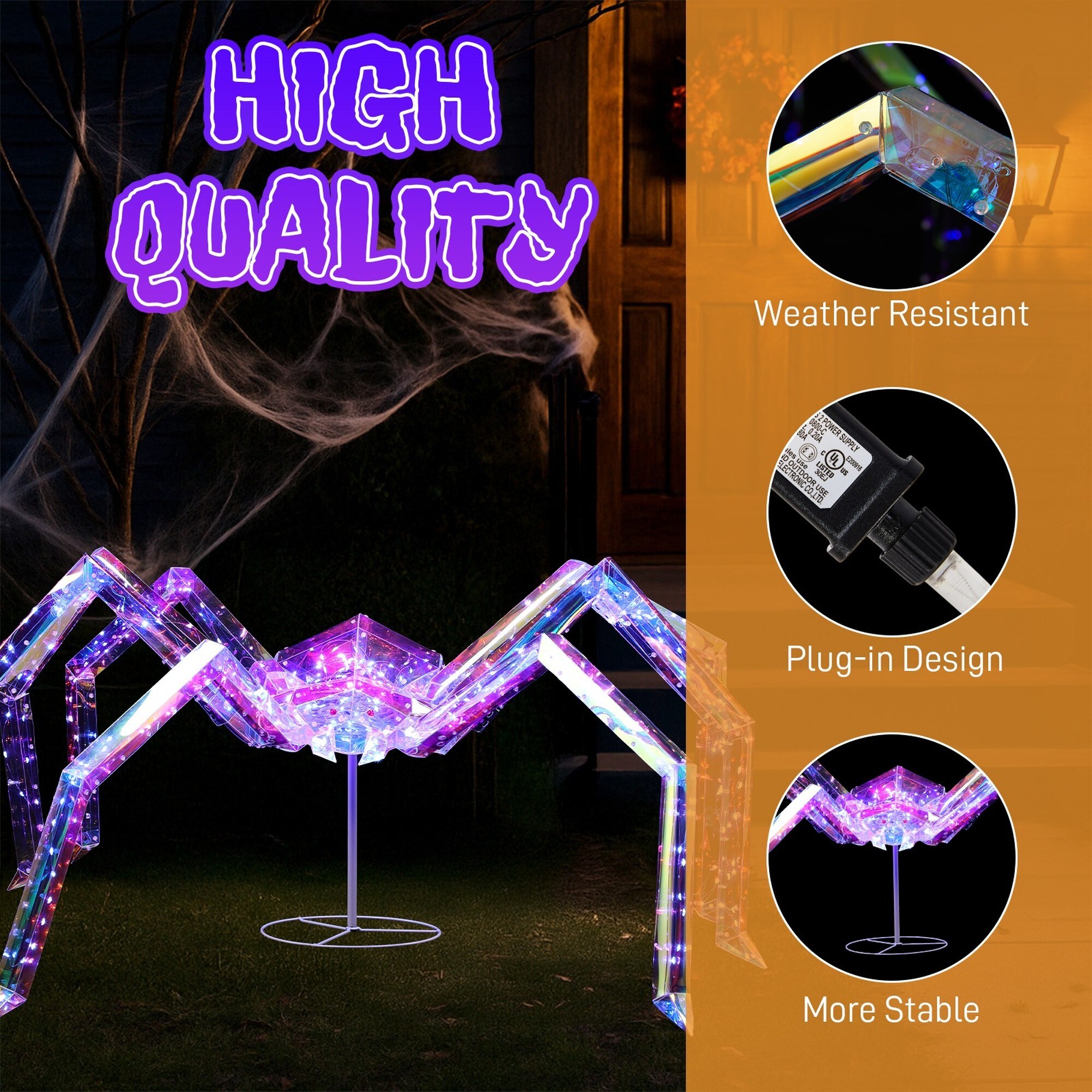 Wudkey L4-HI5N6X Table-Halloween-Decor - View #3