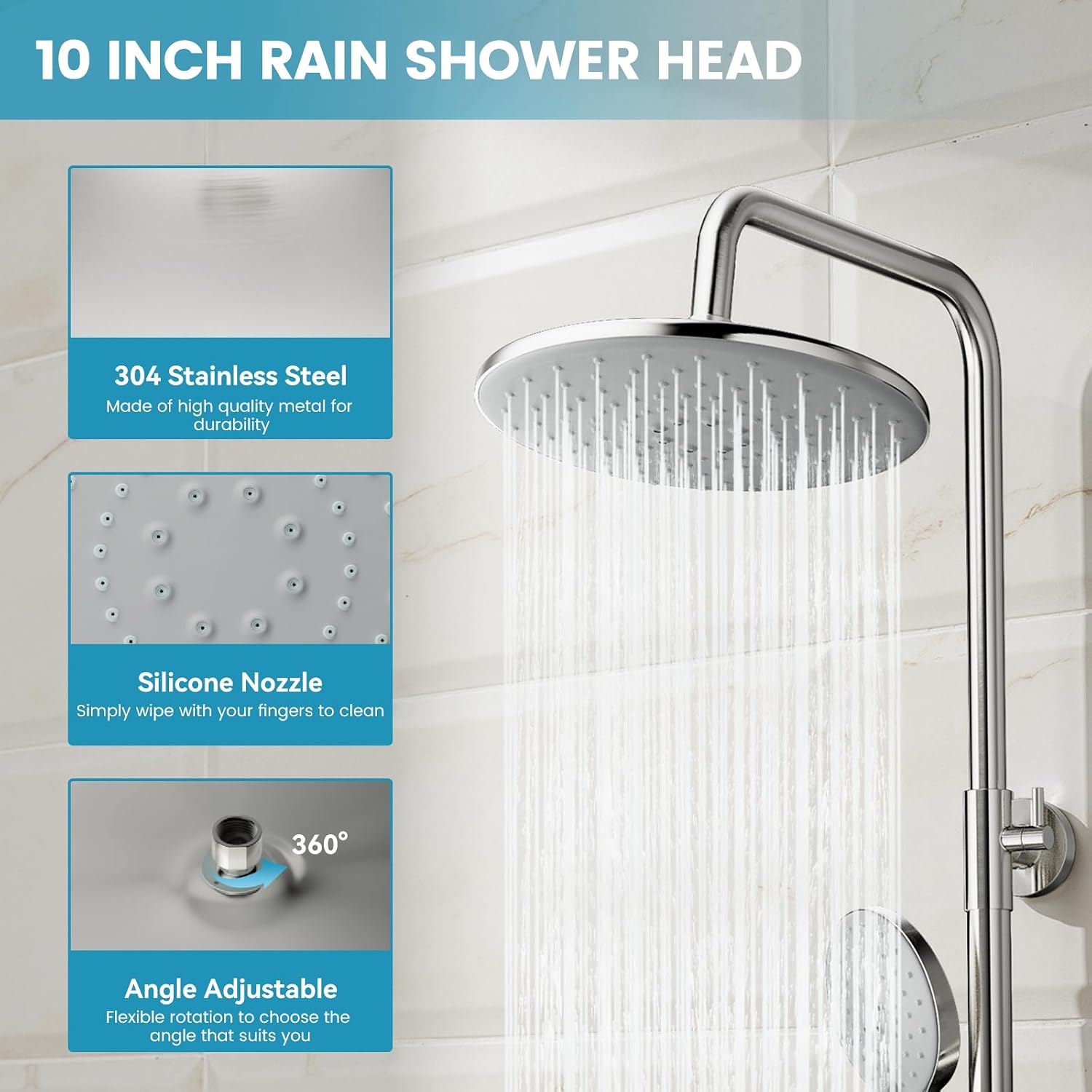Hurran HRY1-B0F7VV4Z9D Tub-Shower-Faucets - View #3