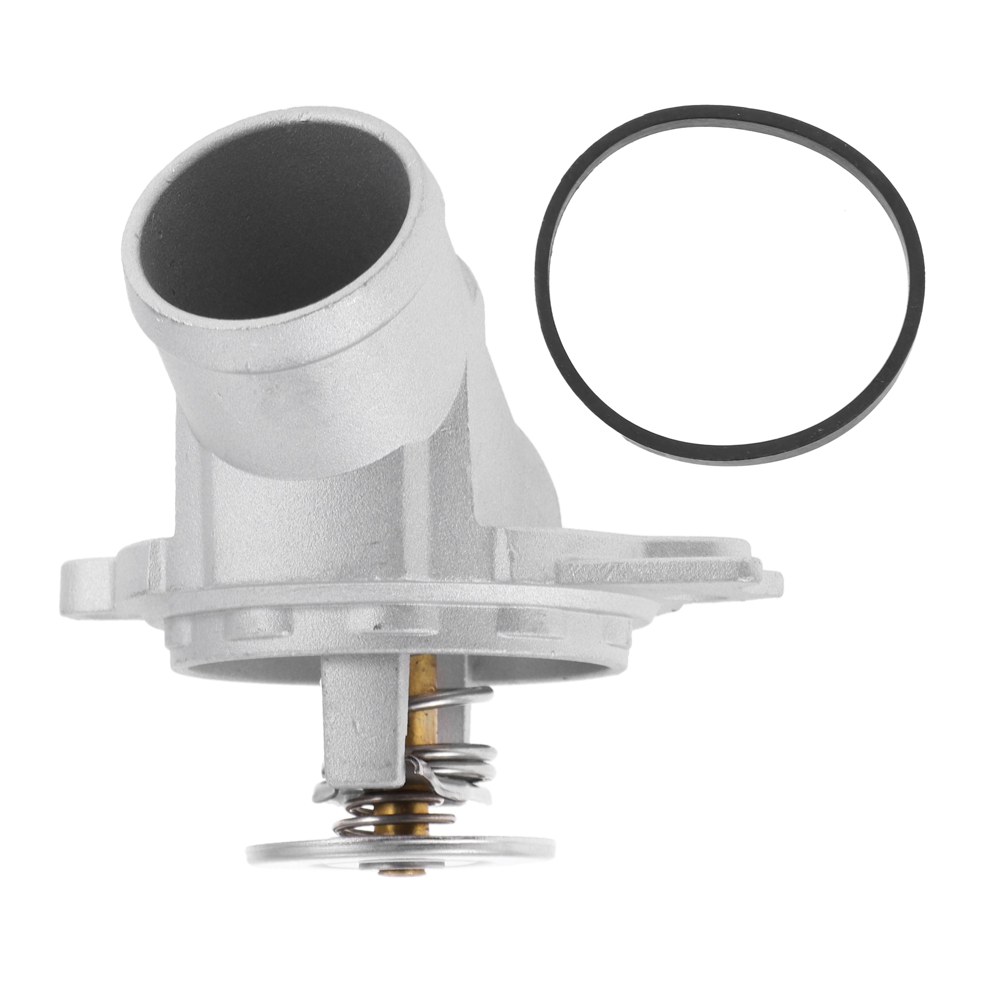 Unique Bargains Car Thermostat Engine Coolant Thermostat Housing Assembly for Mercedes-Benz C240 E320 E500 Aluminum Alloy No.1122030275 #S25123000UX4457
