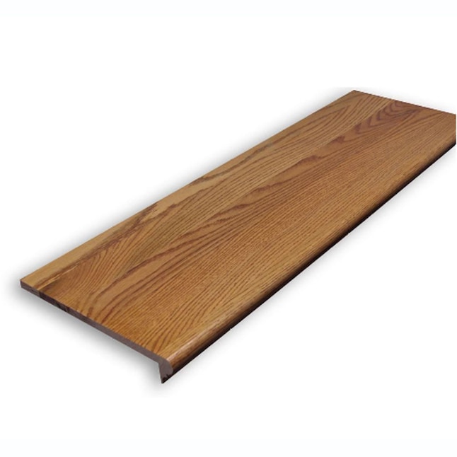 Stairtek RetroTread 11.5-in x 48-in Gunstock Prefinished Red Oak Stair Tread Stairtek RetroTread 11.5-in x 48-in Gunstock Prefinished Red Oak Stair Tread