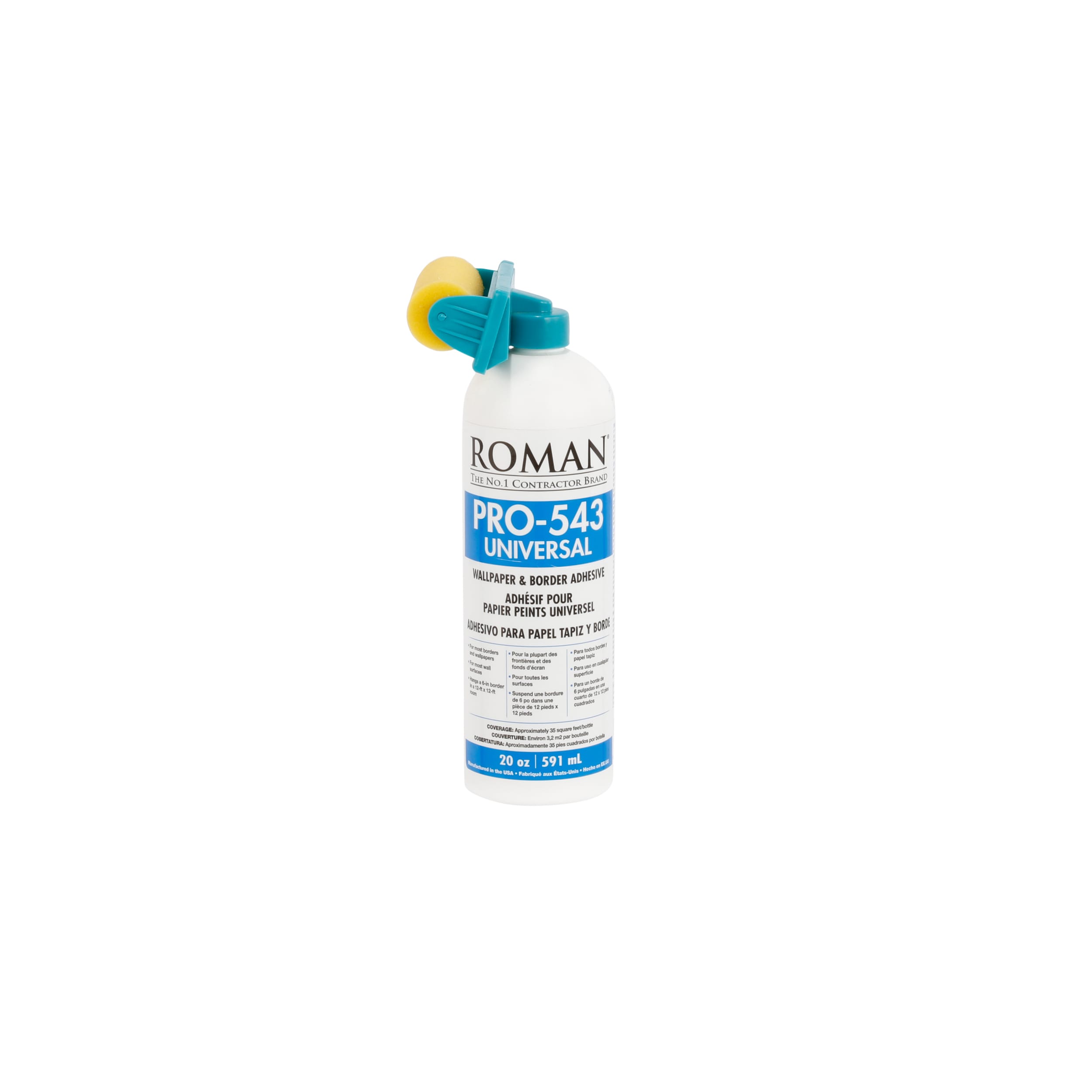 Roman PRO543 Universal Adhesive 20oz Liquid Wallpaper Adhesive at Lowes com