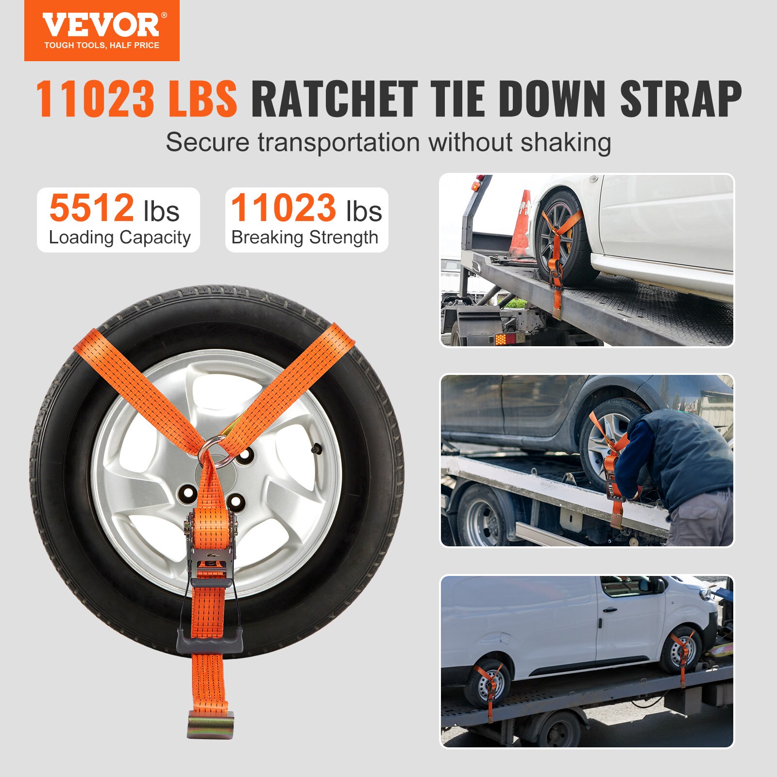 VEVOR CLJGTJT42X1209GYGV0 Tie-Downs - View #6