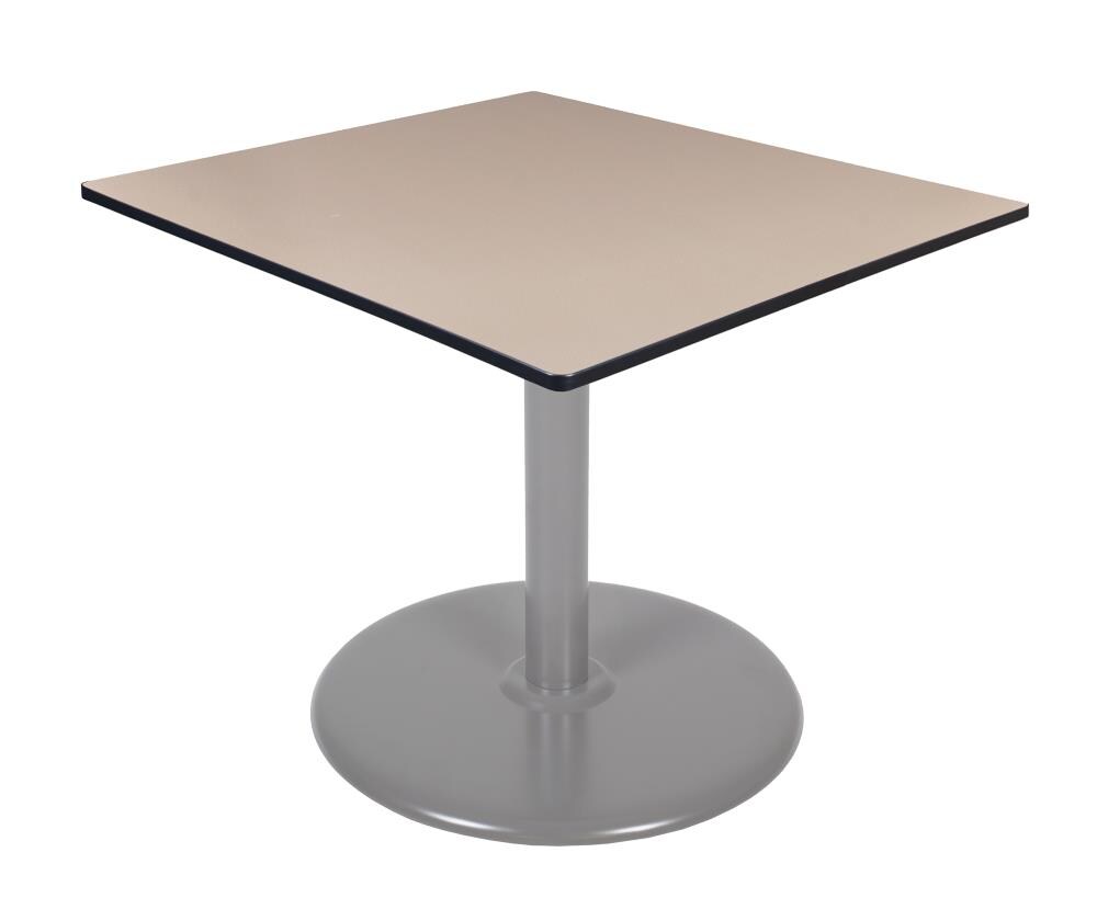 Regency TVP4848BEGY Breakroom Off-White 4-Person Training Table (48-in W x 29-in H)