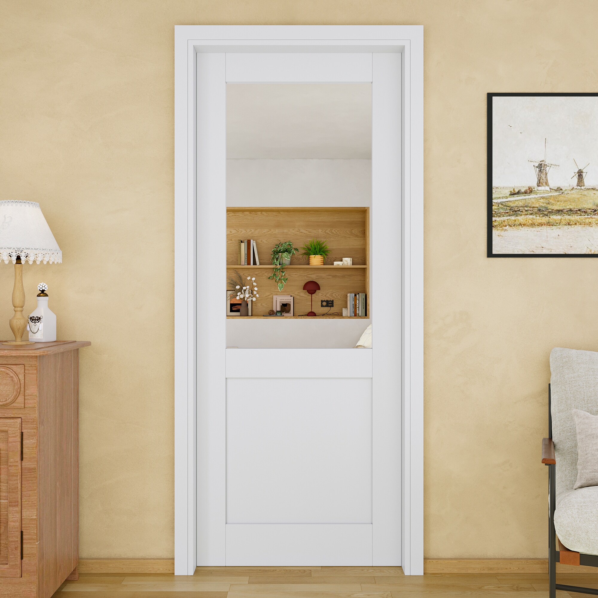 JUJUBON IN-PDPDFSC-HGMR-32 Pocket-Doorframe-Screens - View #5