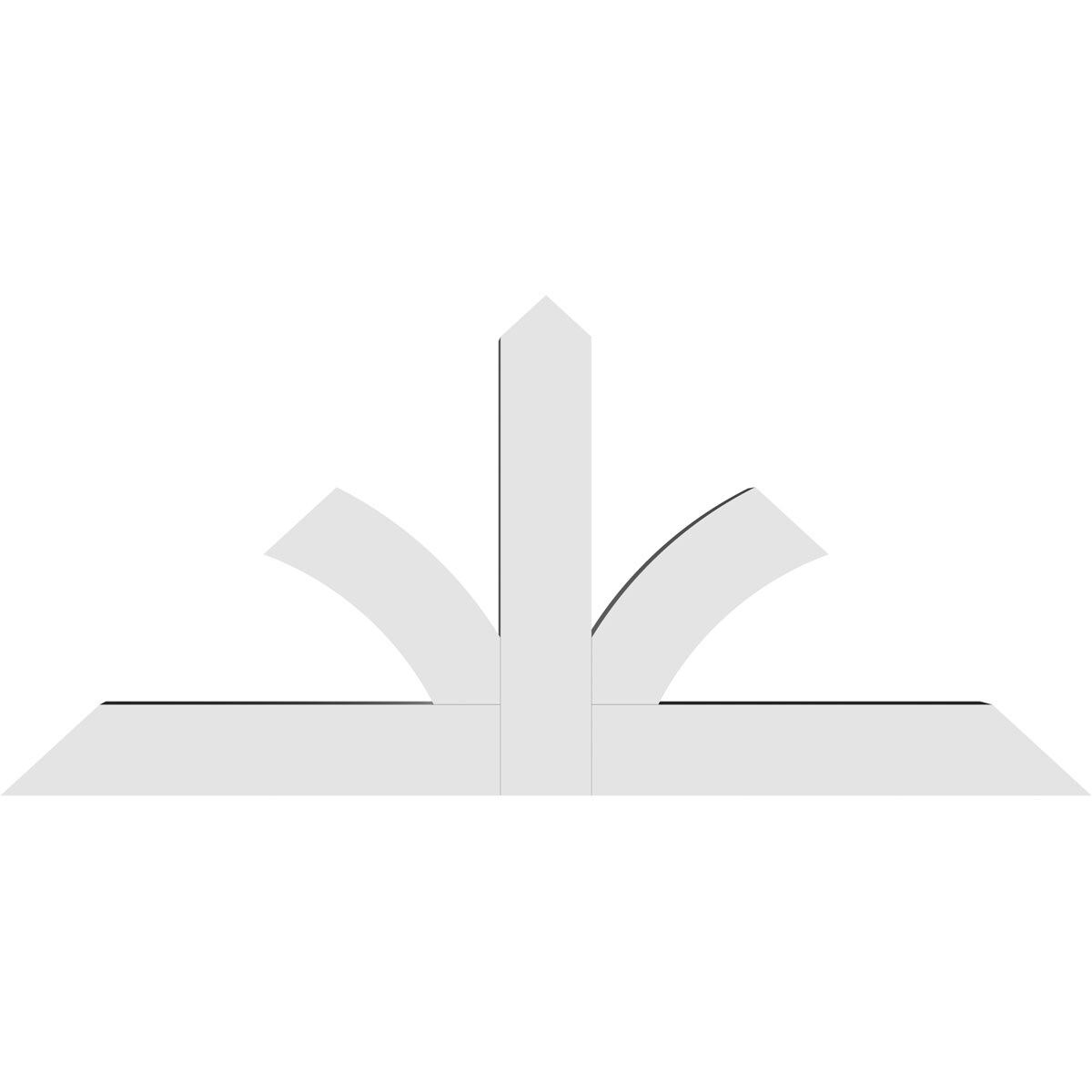 Ekena Millwork GBP048X22X0404RIC00 Exterior-Brackets-Braces - View #4