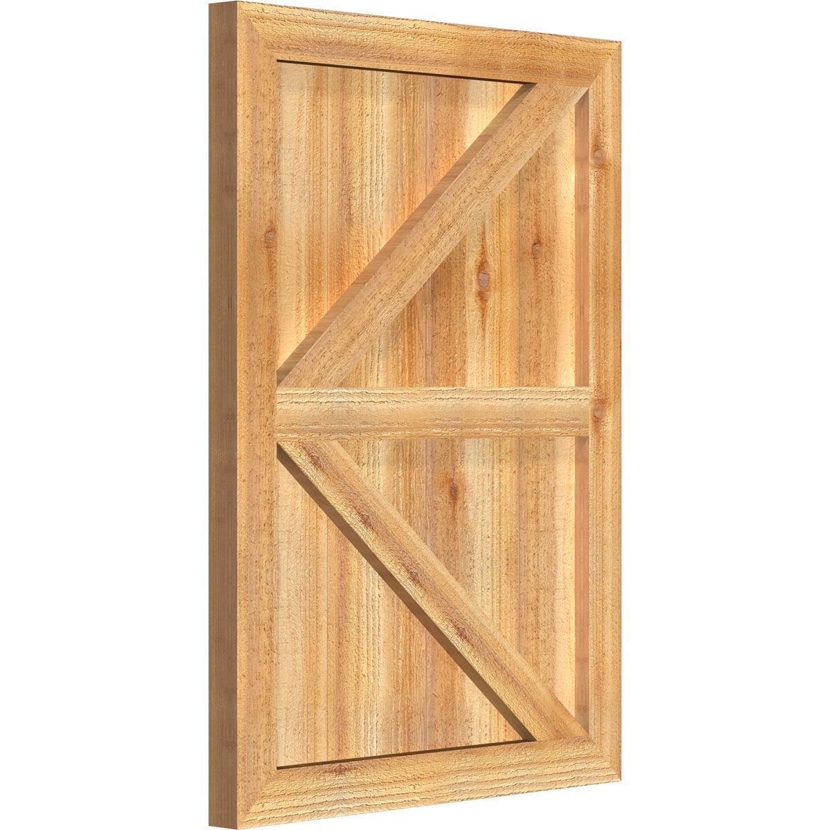 Ekena Millwork RBF06Z21X030RWR Exterior-Shutters - View #2