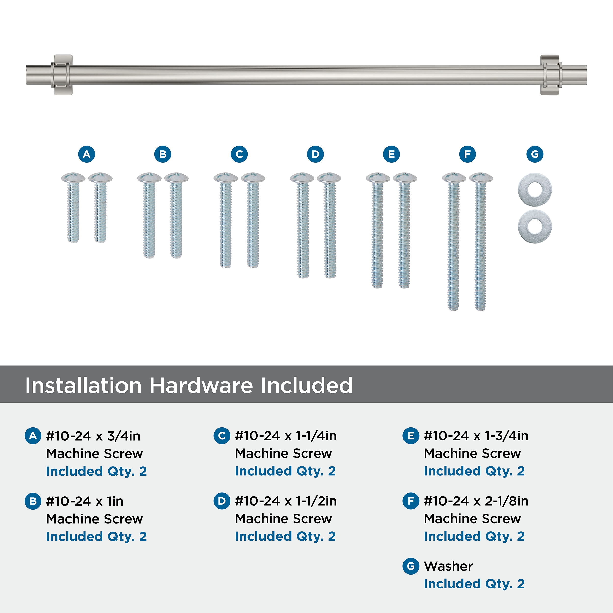 Amerock BP36699PN Cabinet-Pulls - View #2
