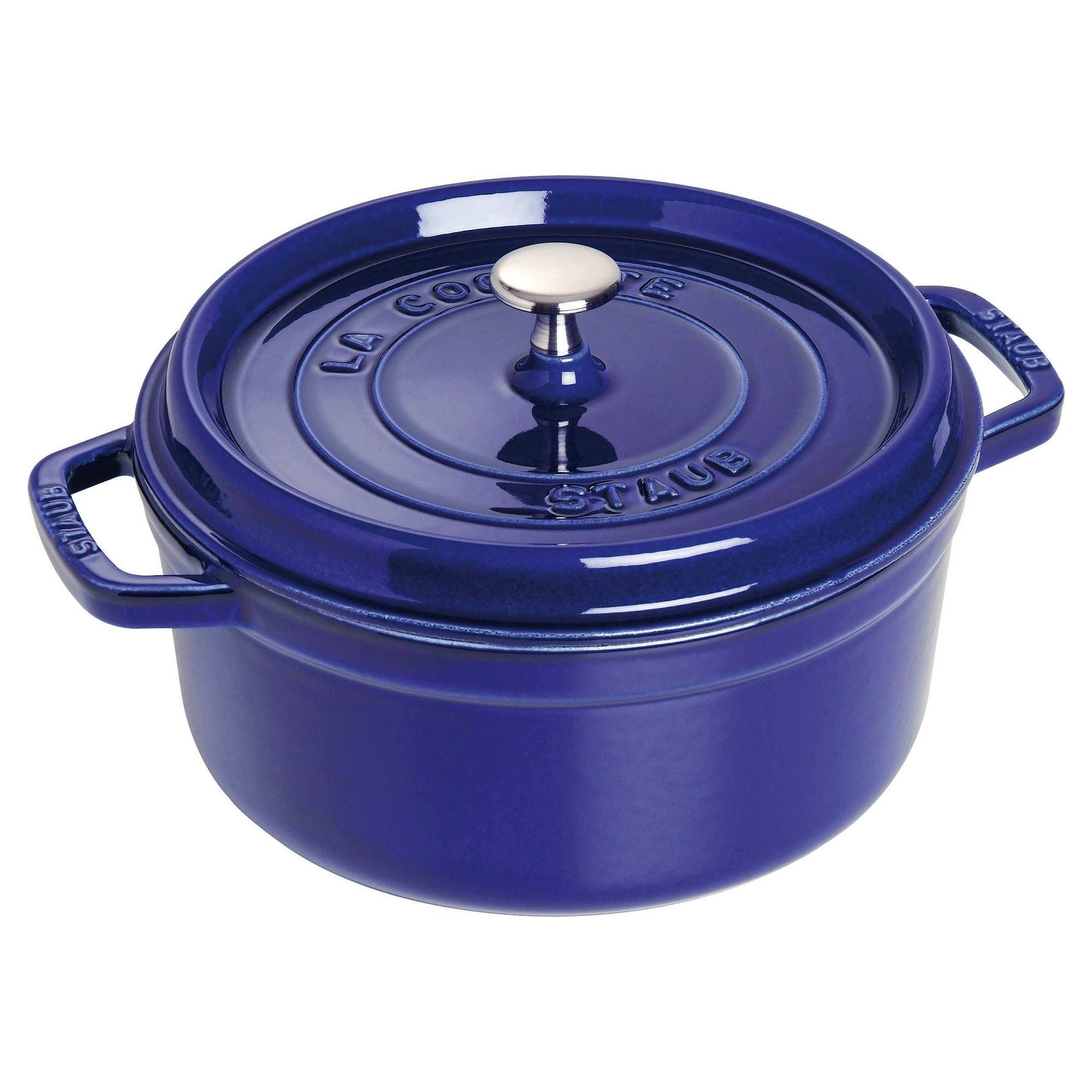 STAUB Cast Iron 4-qt Round Cocotte #1102491