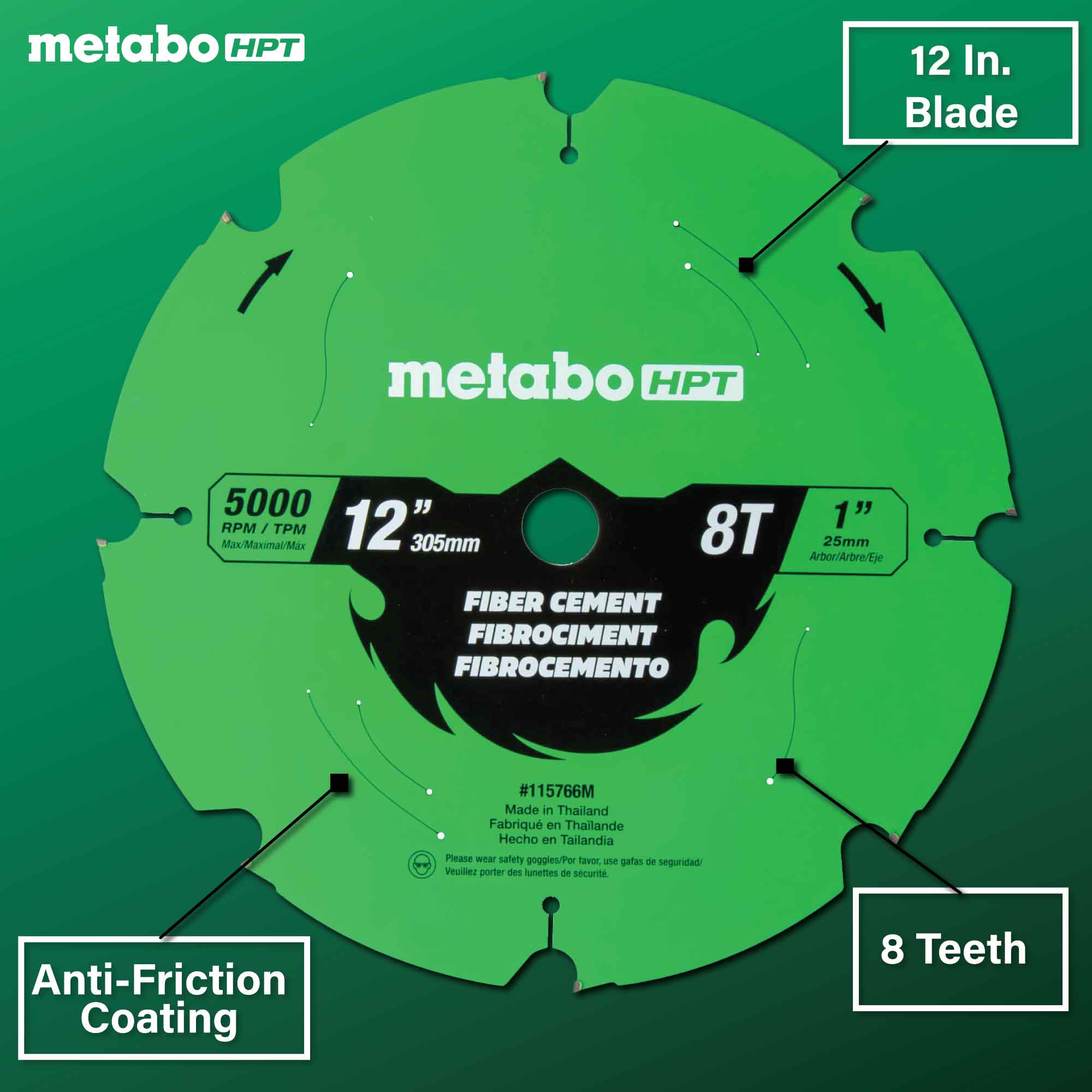 Metabo HPT 115766M Circular-Saw-Blades - View #4