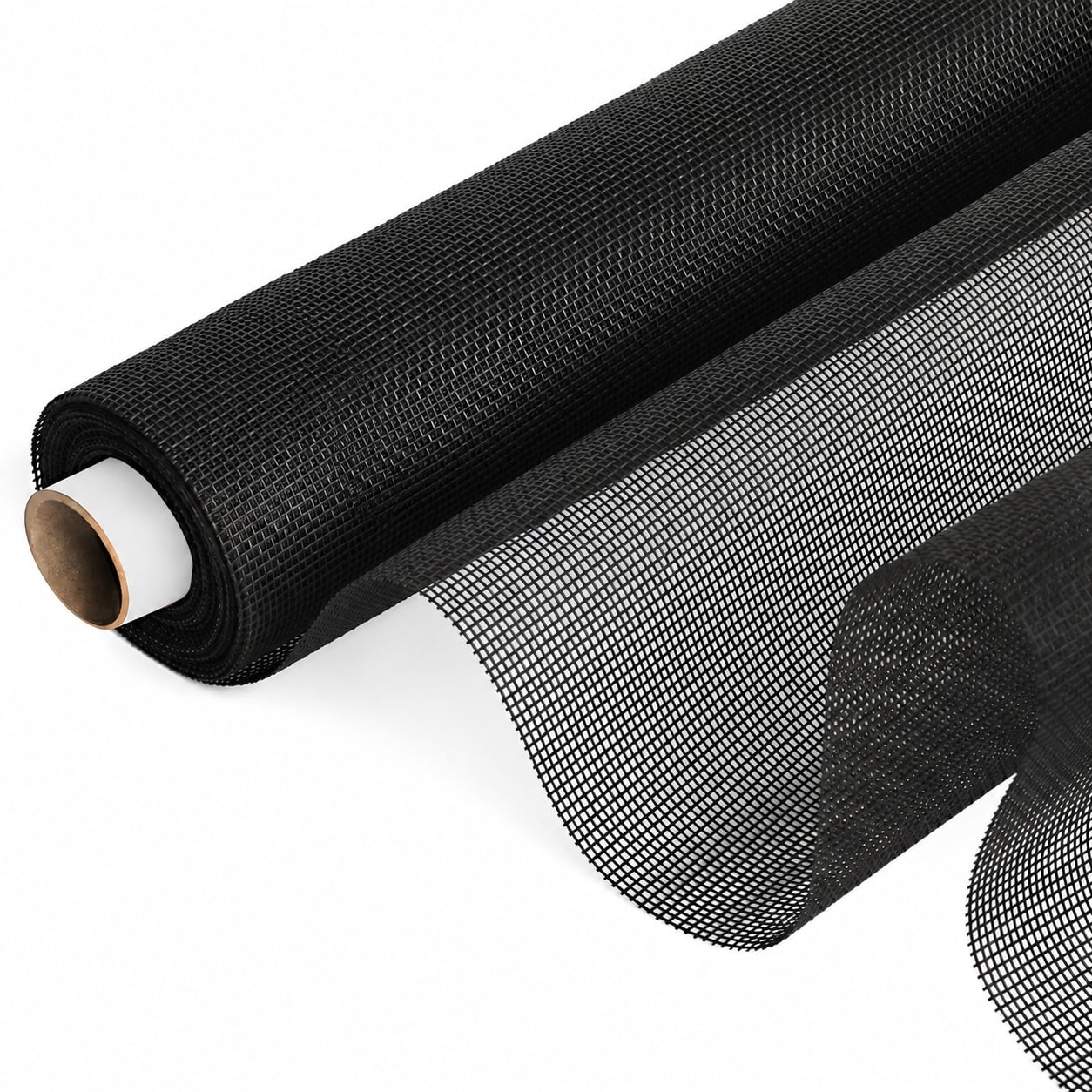 Aoibox  37 4 in x 16 4 ft Heavy Duty Polyester Window and Door Screen Roll with PVC Coating 15x12 Mesh Pet