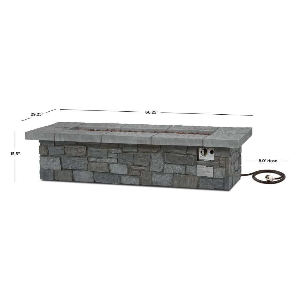 Real Flame C11813LP-GRY Outdoor-Gas-Firepits - View #3