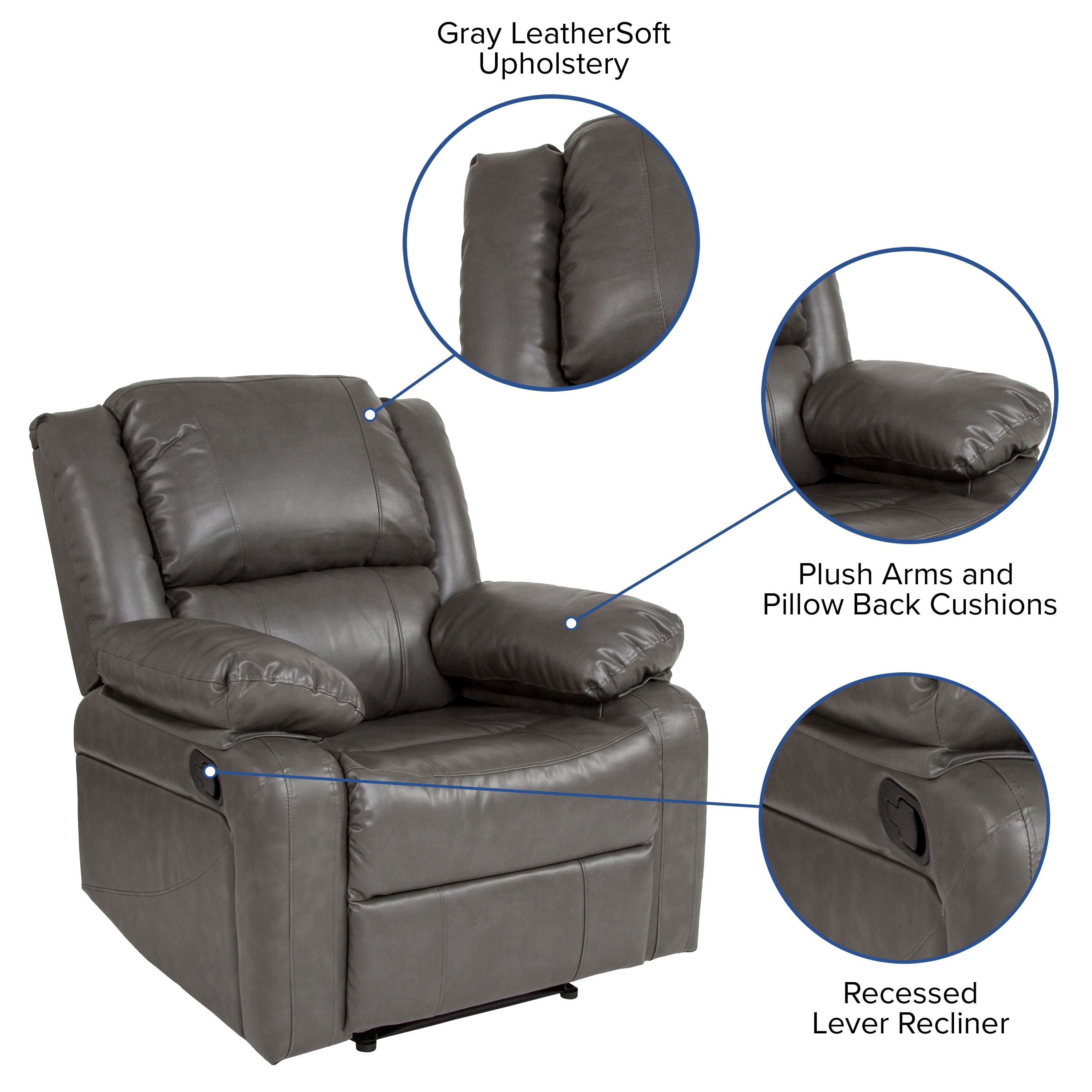 Flash Furniture 889142894742 recliners - View #3