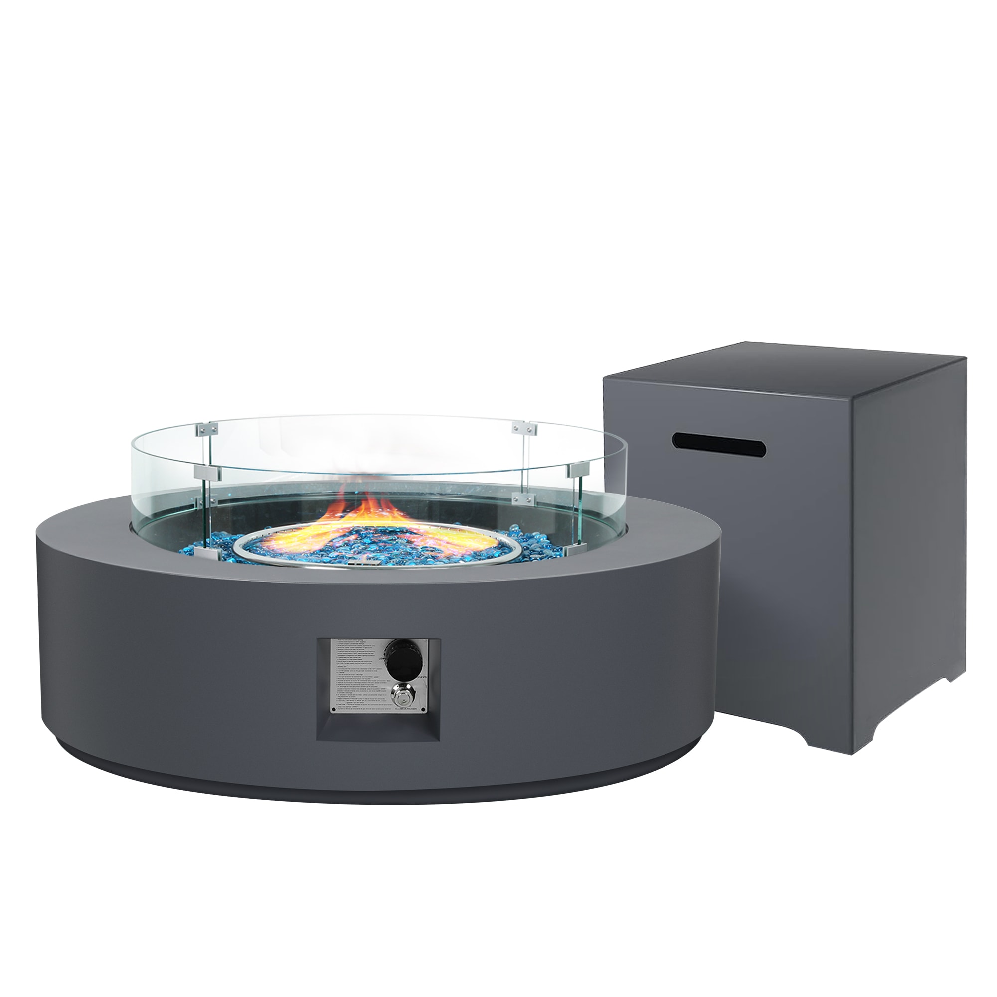 Patio Watcher 42M-YX-DGRAY-GST Outdoor-Gas-Firepits - View #2