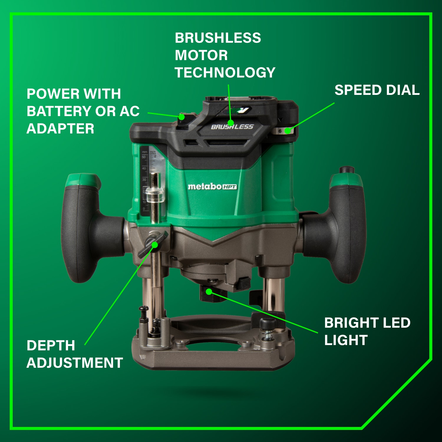 Metabo HPT M3612DAM b100175 - View #3