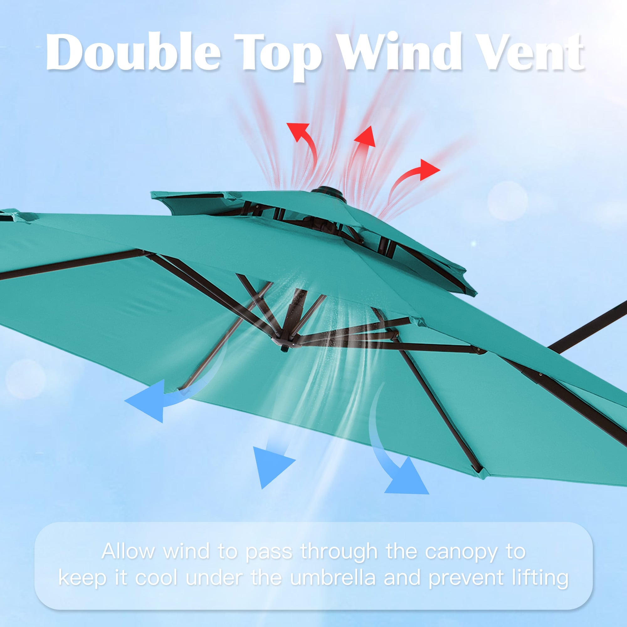 JEAREY JE-LKXLM-10FT-PB Umbrellas-2 - View #6