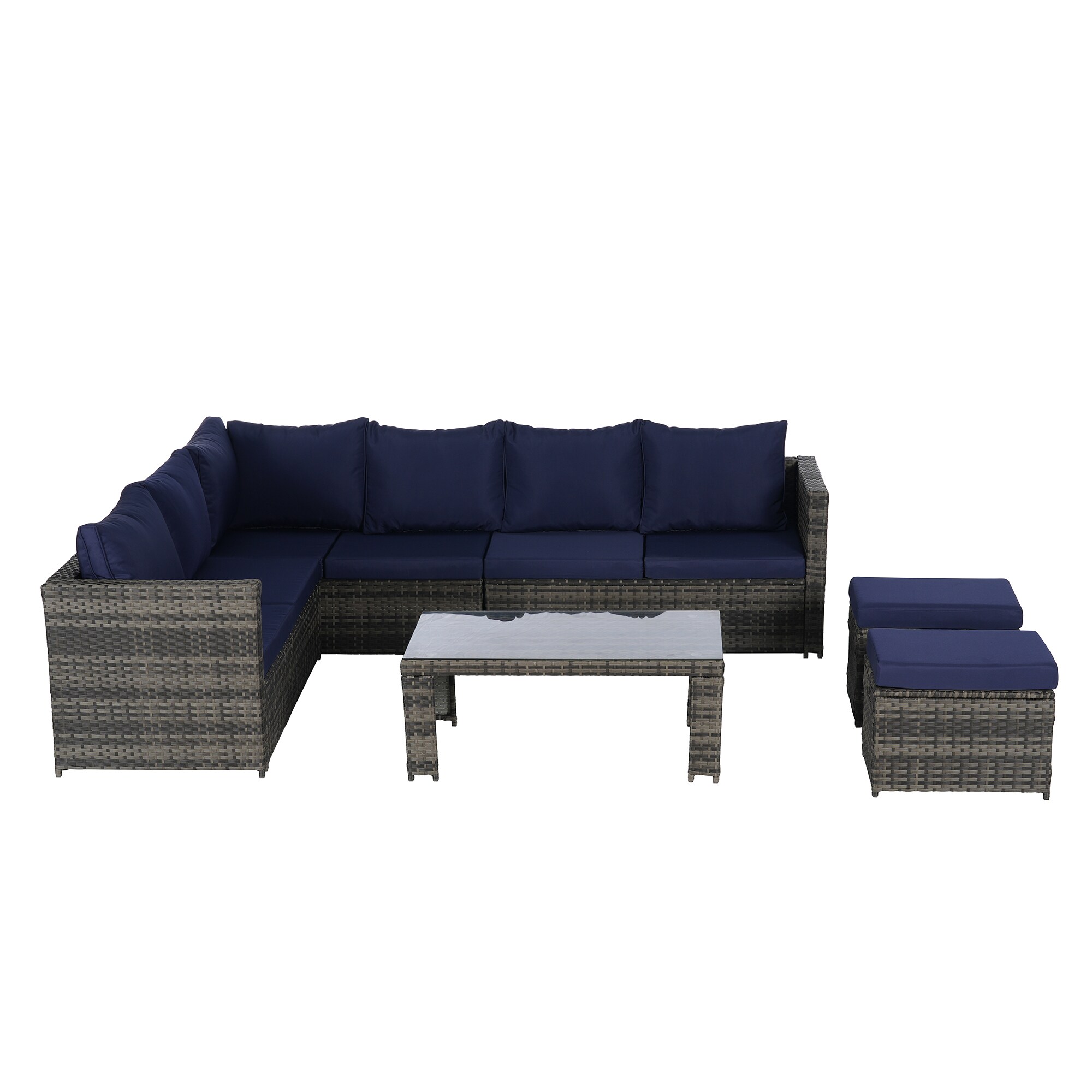 SINOFURN SYB670021BL Patio-Sofas-Daybeds - View #6