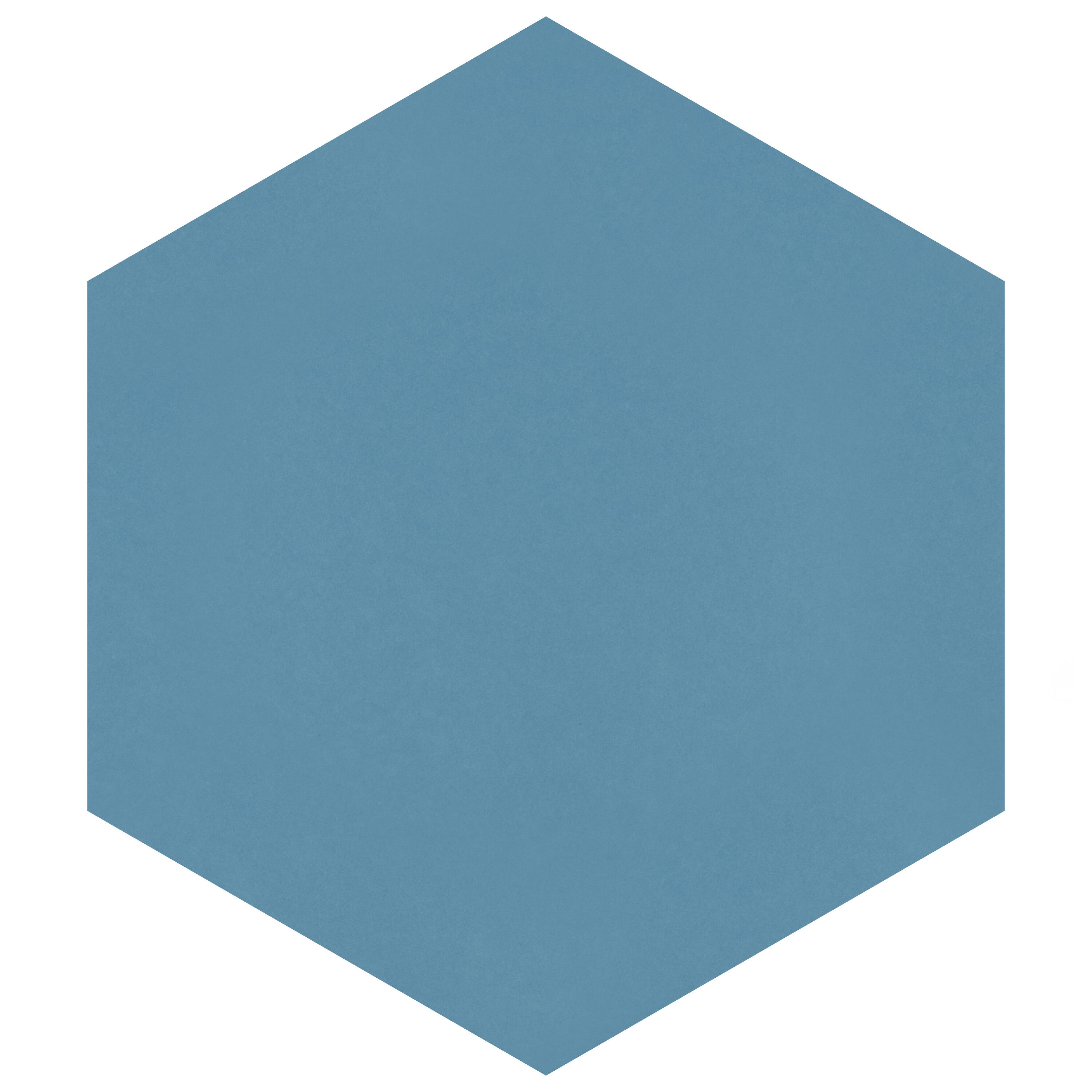 Affinity Tile FCD10NITX Textile Basic Hex Niagara 9-in x 10-in Satin Porcelain Hexagon Standard Floor and Wall Tile ( 11.5-sq ft Carton