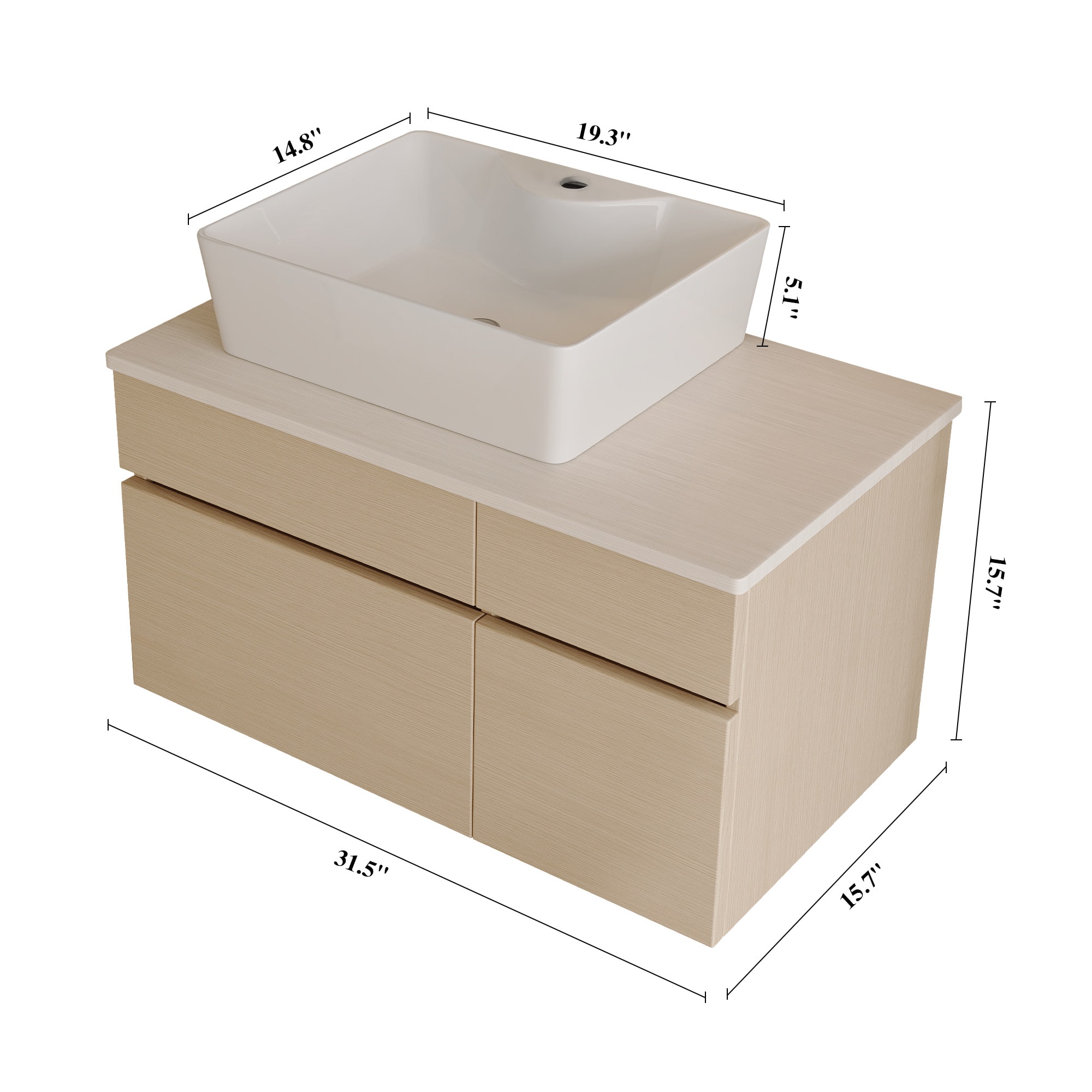 Tatayosi P1-36S00019 Bath-Vanity-Combo - View #12