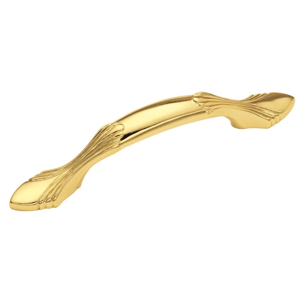 Hickory Hardware P345-SC Eclipse 3-in , 76mm Center to Center Satin Silver Cloud Arch Handle