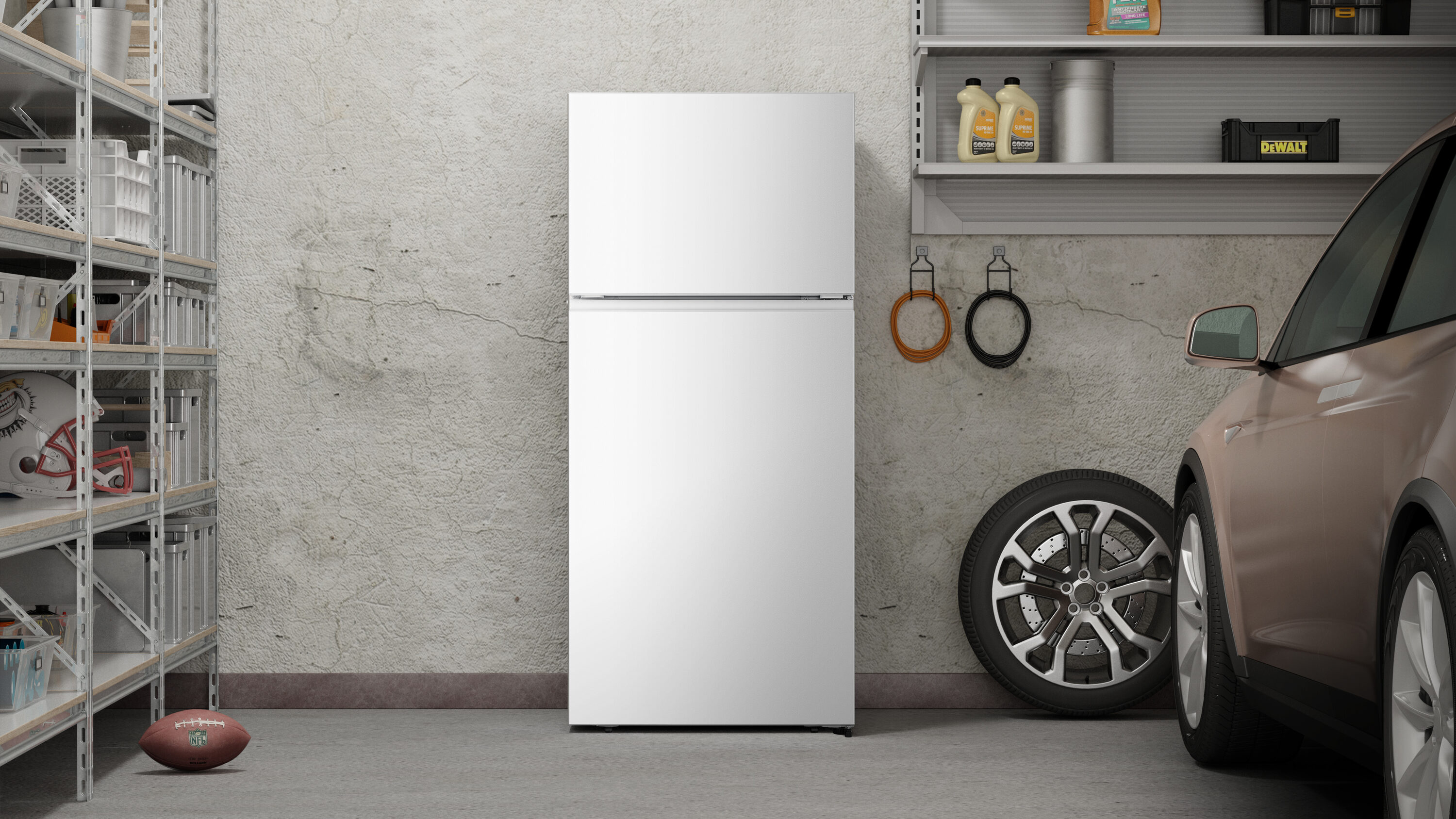 Hisense HRT180N6AWE Top-Freezer-Refrigerators - View #5