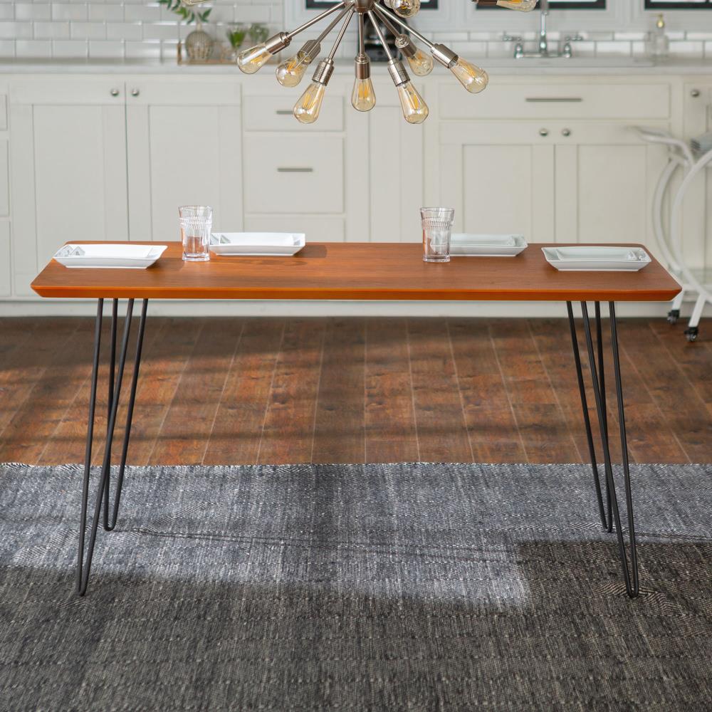 Walker Edison LWW60HPDWT Dining-Tables - View #2