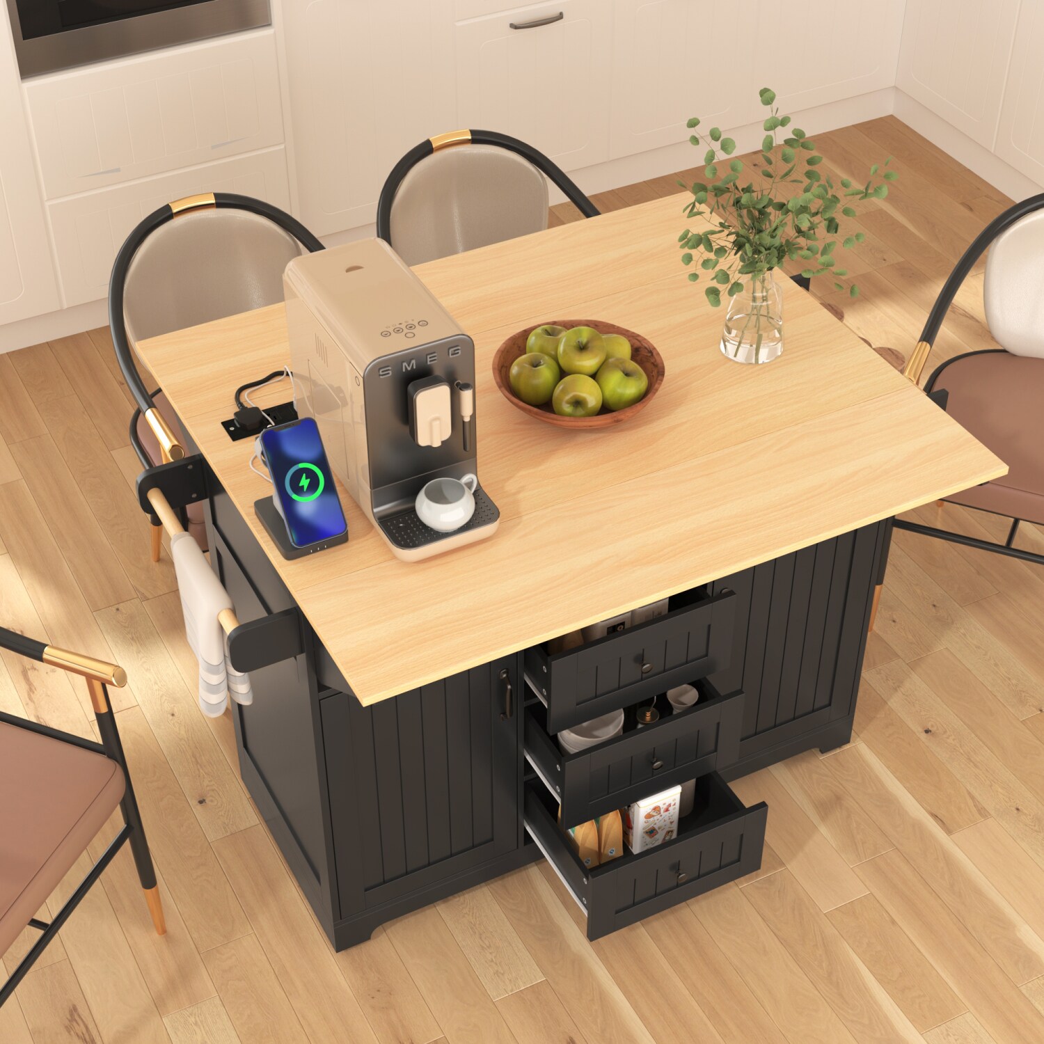 Streamdale Furniture N707P186617B Kitchen-Furniture - View #2