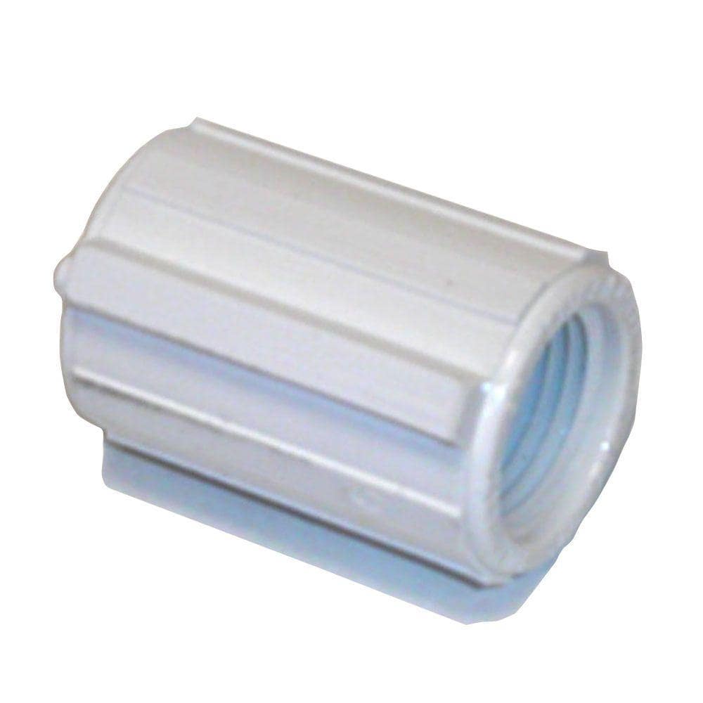 Dura Plastics L430-010W 1-in Schedule 40 PVC Coupling for Non-Potable Water - NSF Approved