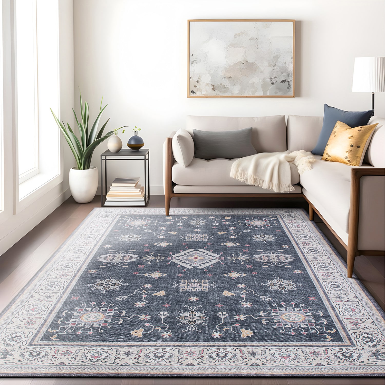 World Rug Gallery 5063DARKGRAY5X7 rugs - View #8