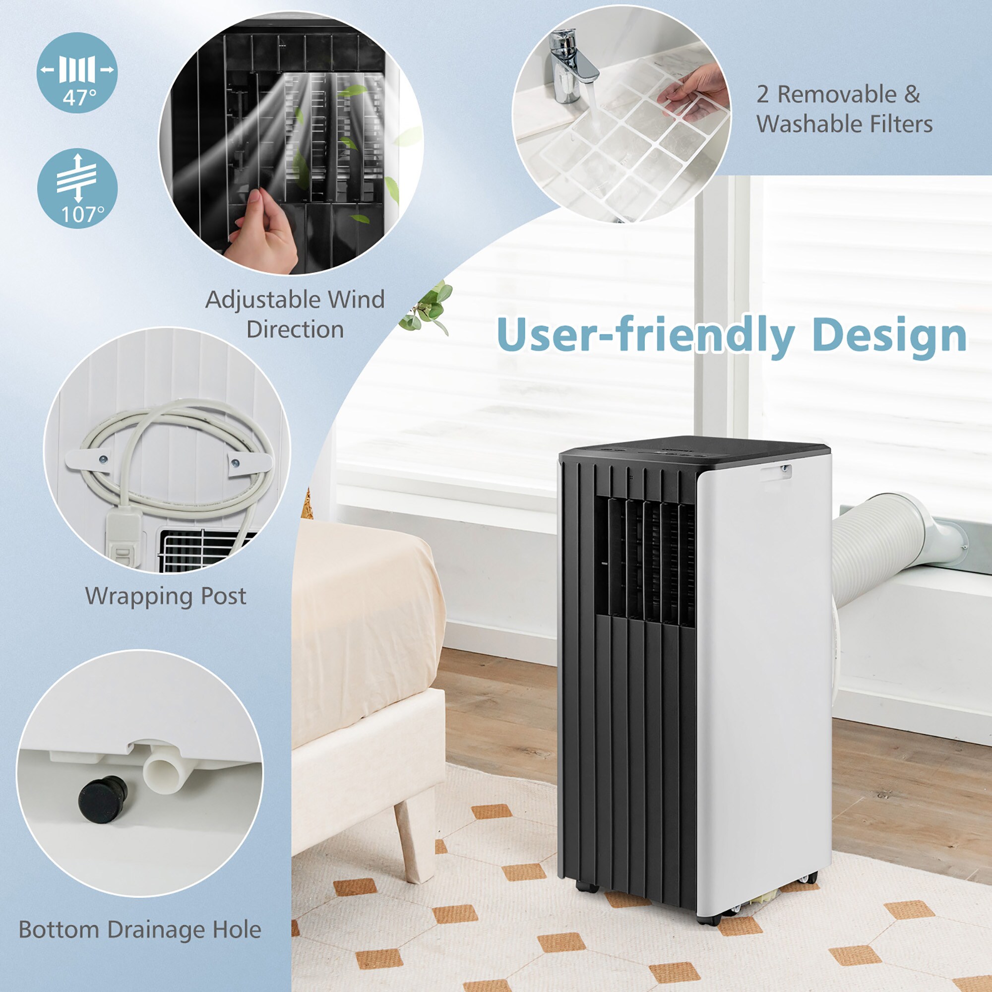 Costway LWS00235 Portable-Air-Conditioners - View #6