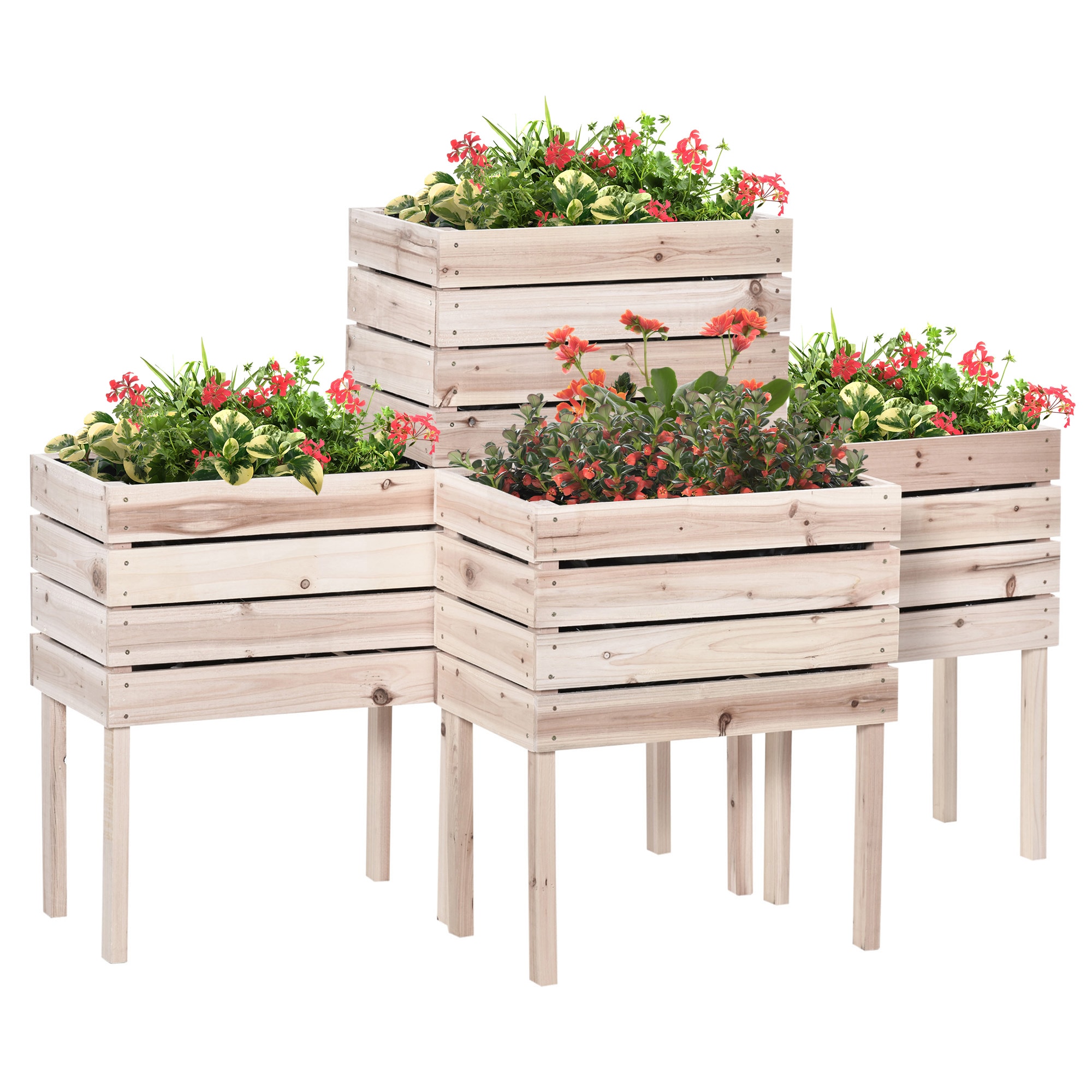 AHIOU HOME ZAAHG-P200865GB Raised-Planter-Boxes - View #3