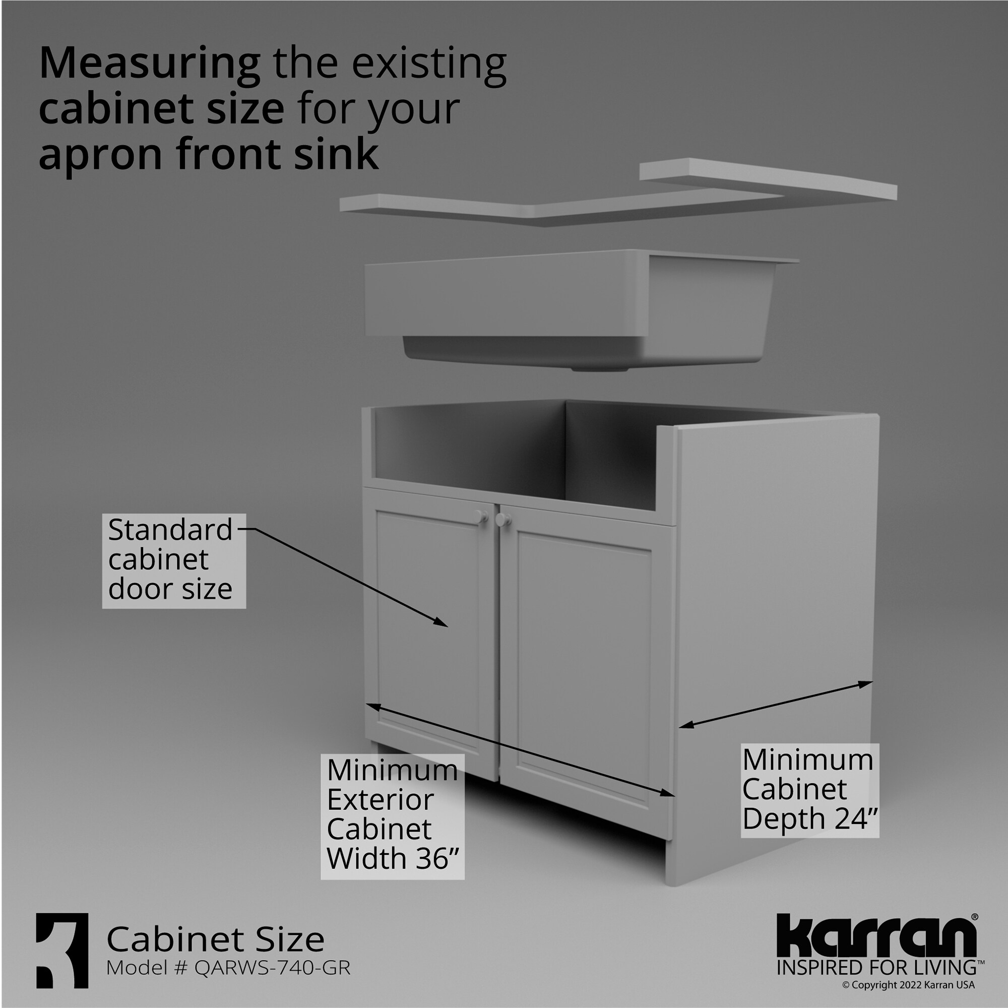 Karran QARWS-740-GR Kitchen-Sinks - View #9