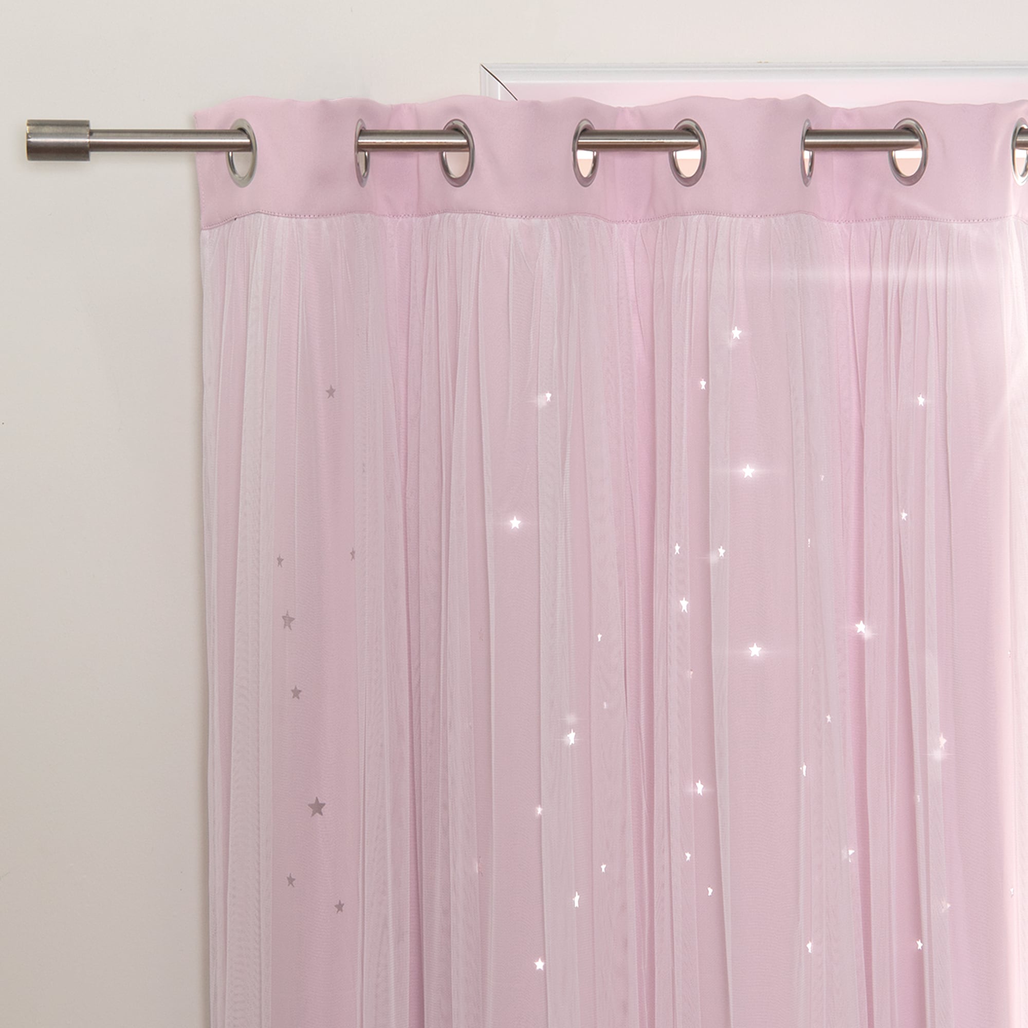 Best Home Fashion YG-04-96-NEWPINK curtains - View #3